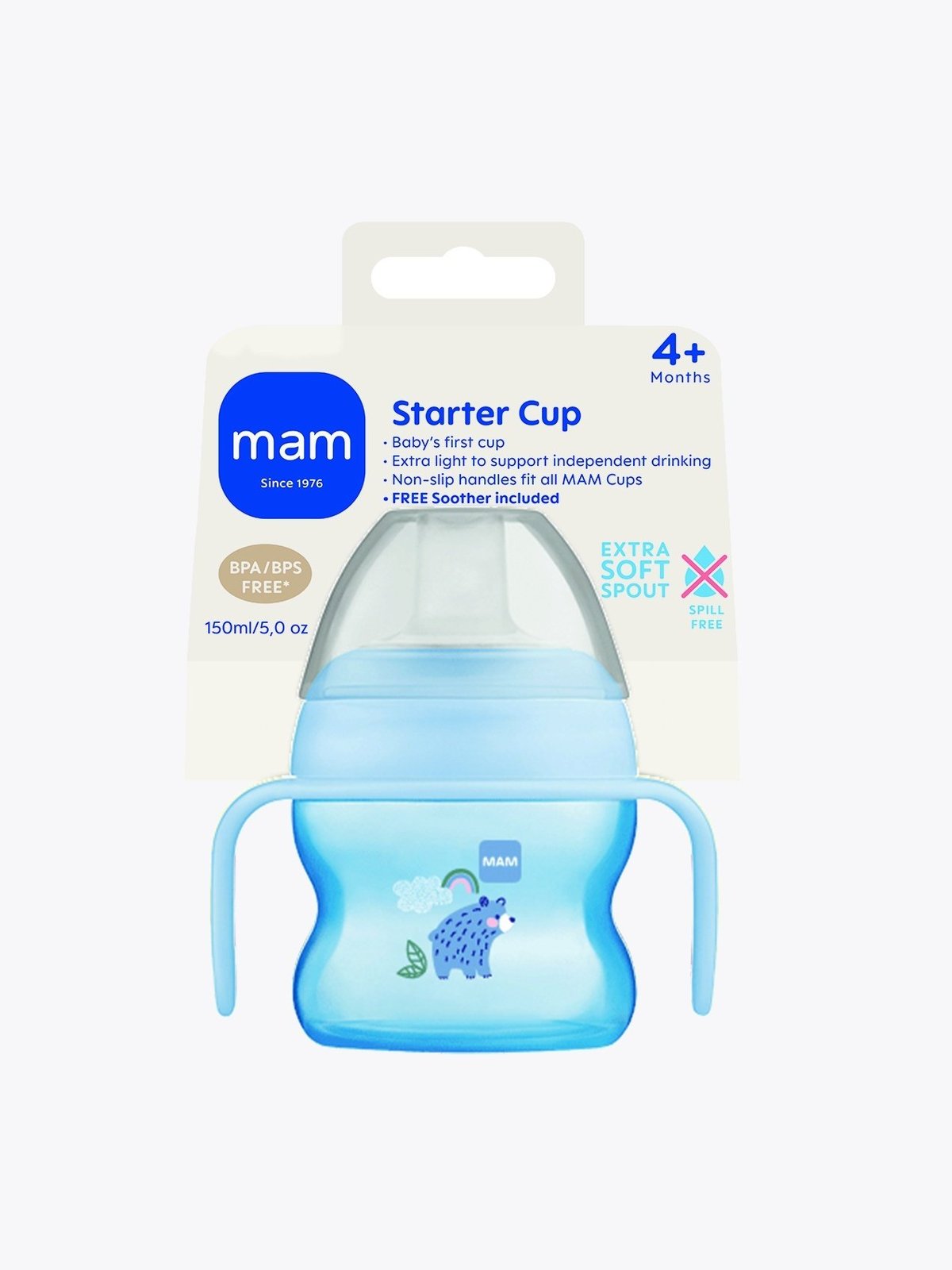Mam Starter Cup Blue Blå