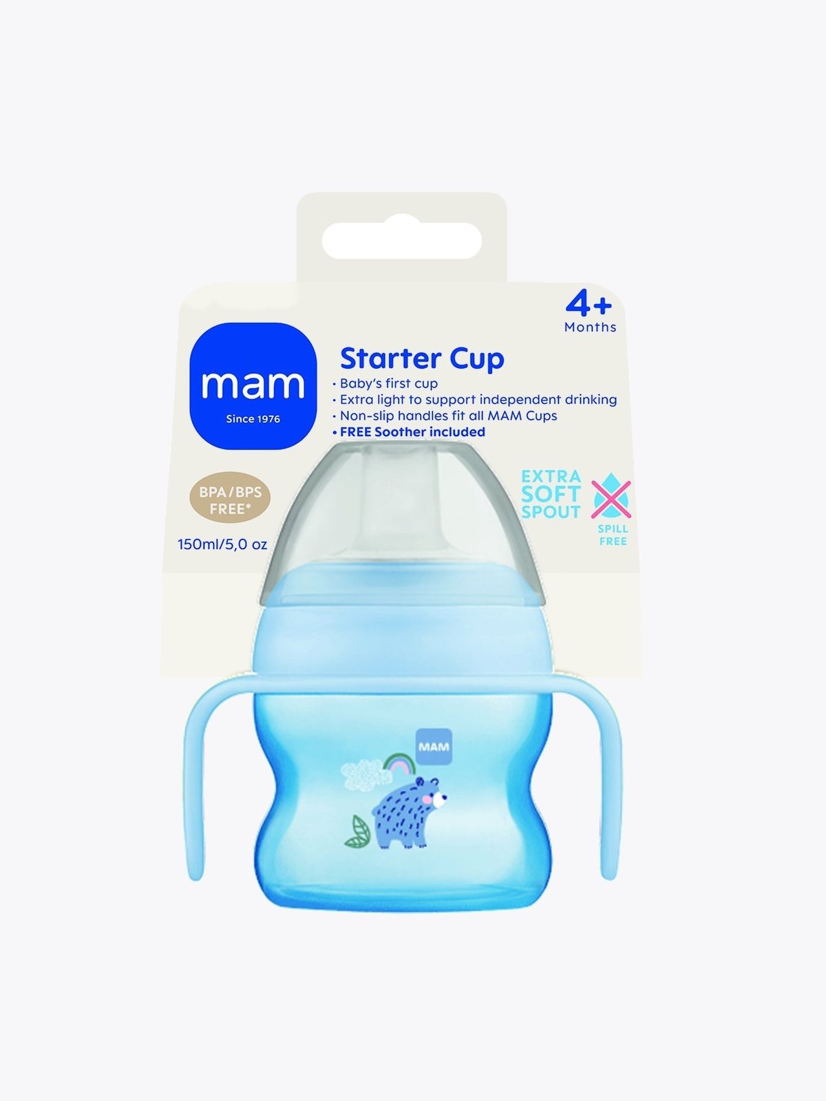 Mam Starter Cup Blue Blå