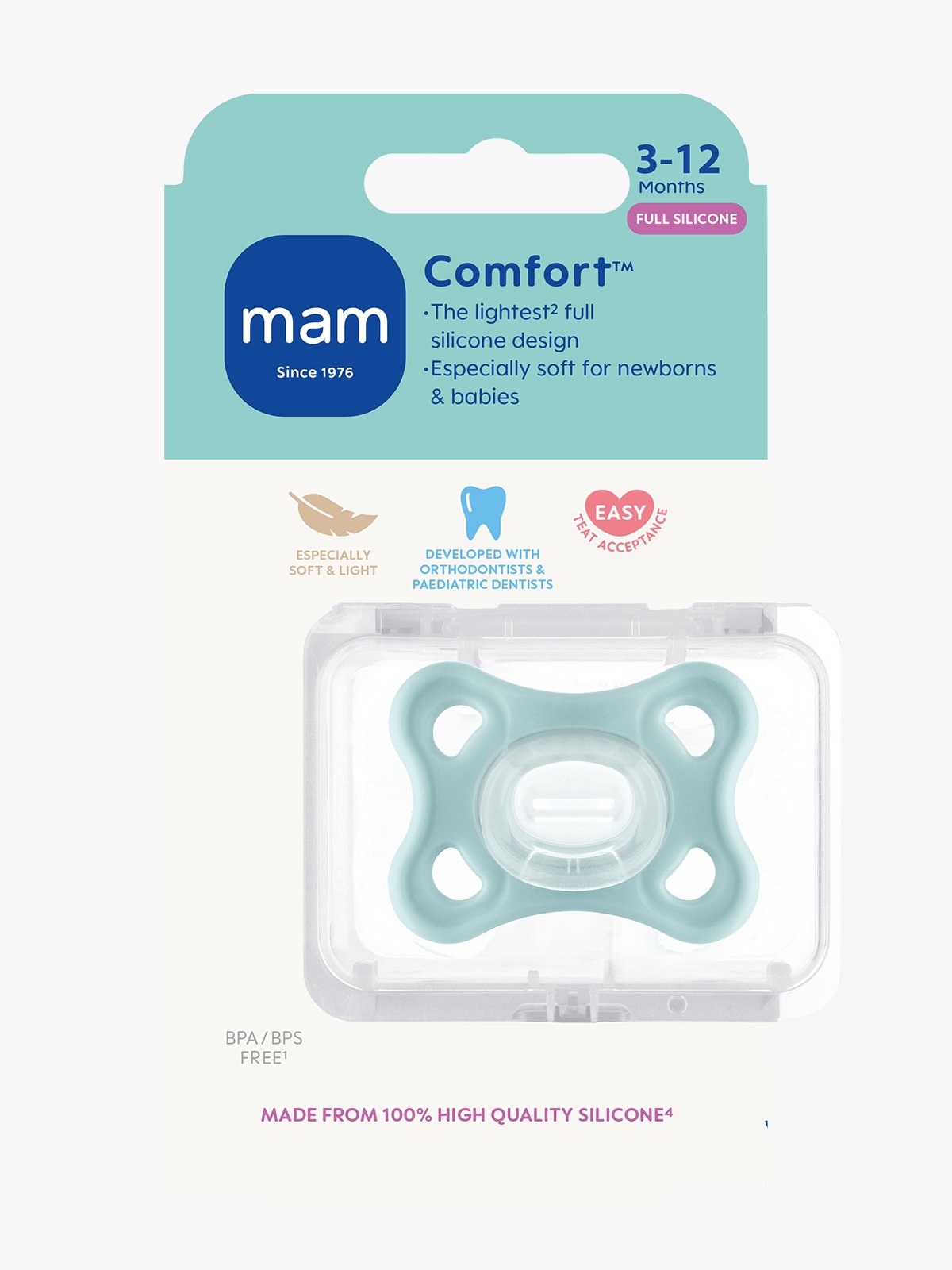 Mam Comfort Neutral 3-12M Flerfarget