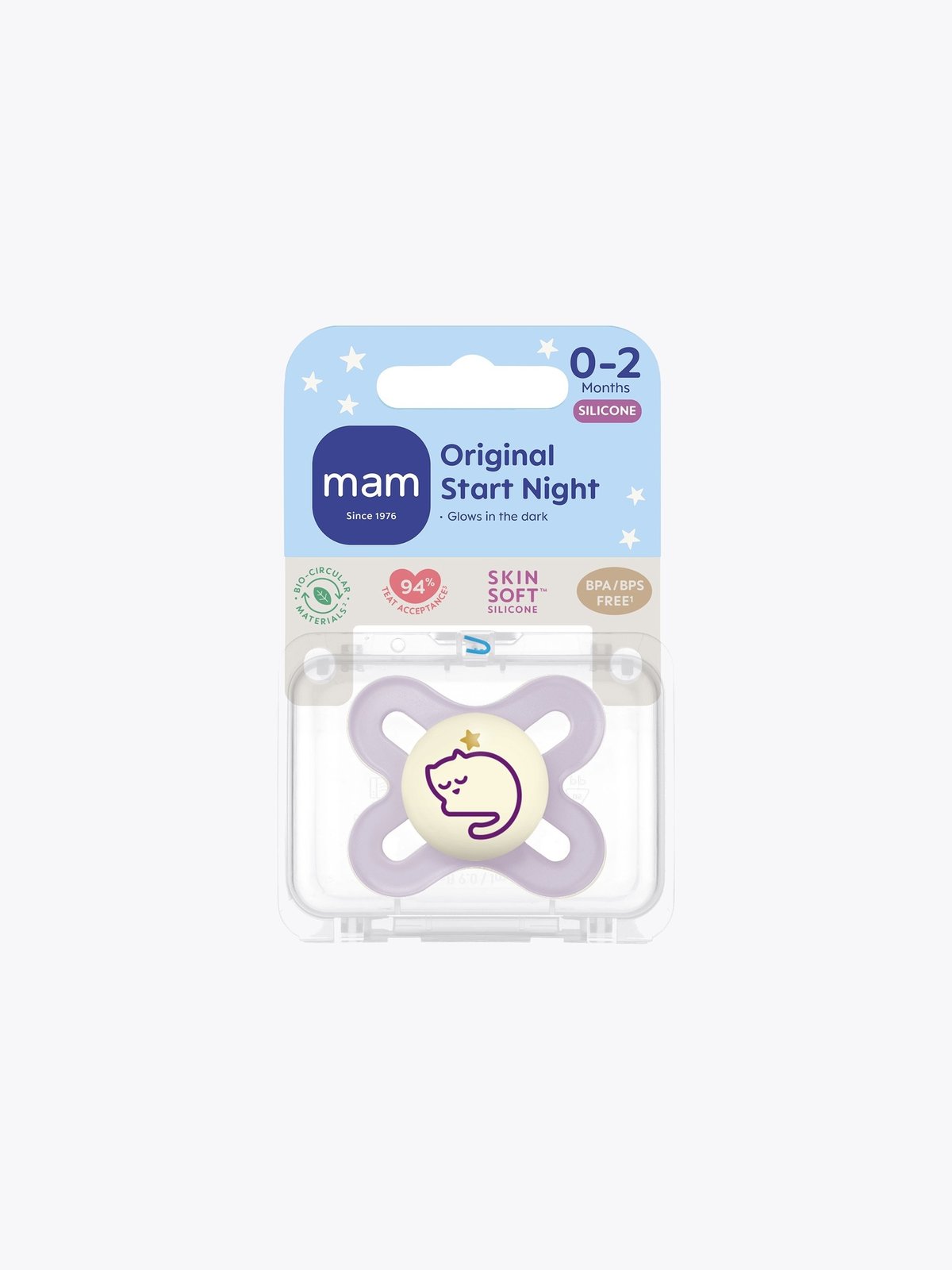 Mam Start Night 0-2Mnd Pink Rosa