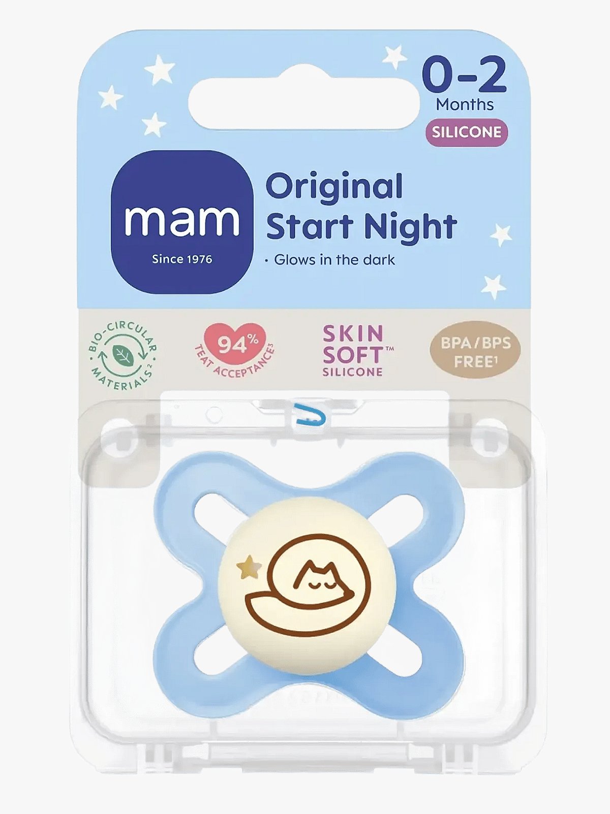 Mam Start 0-2M Silk Blue Blå