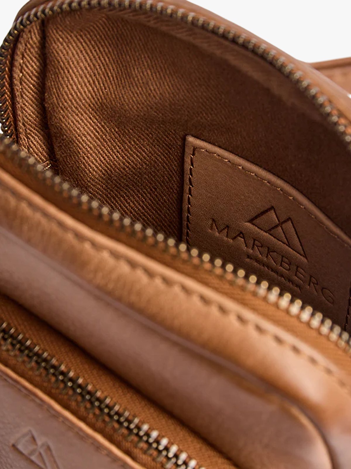 Markberg AiryMBG Mini Cross Tan w/ Br. Gold