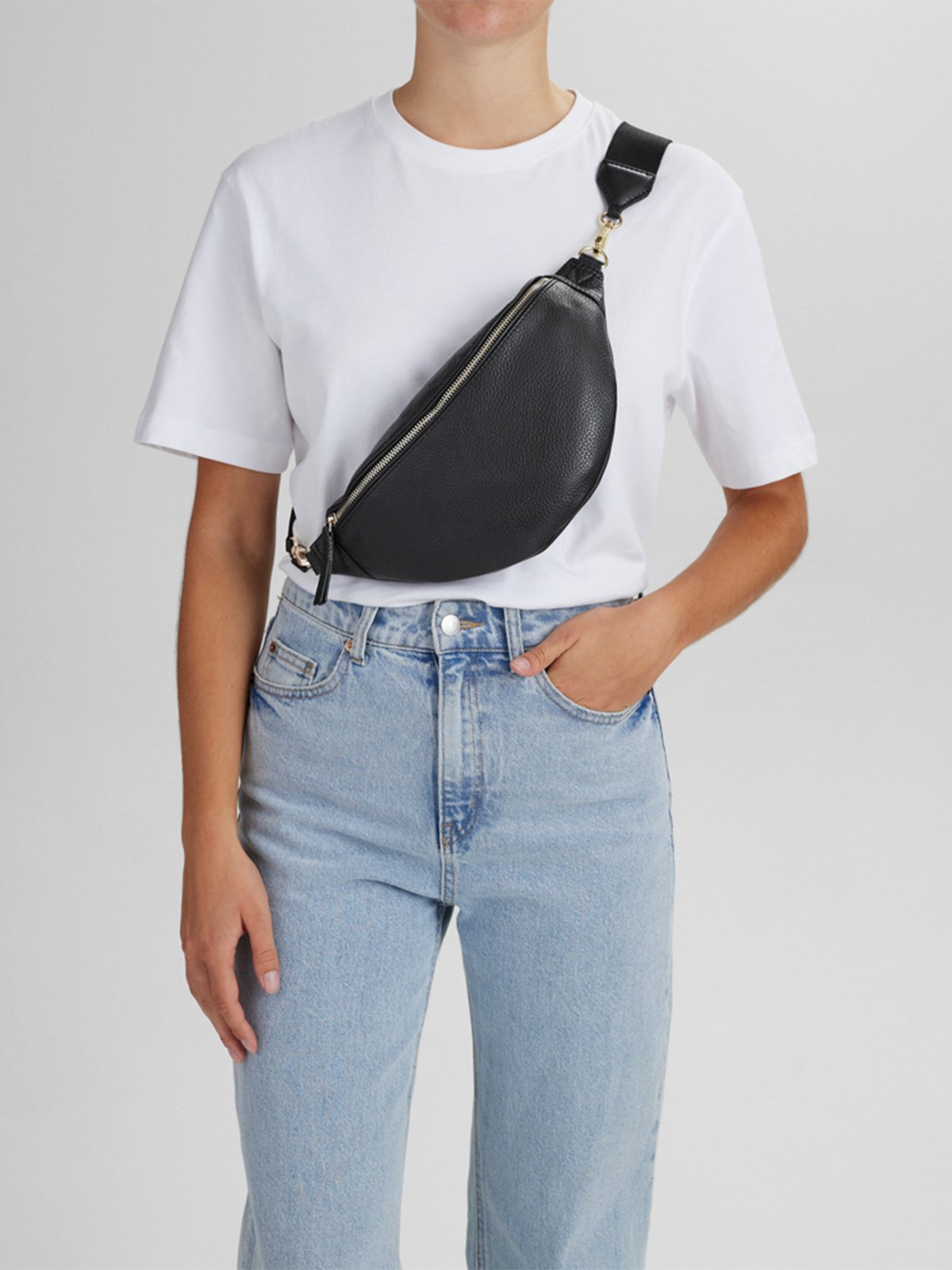 Markberg ElinorMBG Bum Bag Grain Black