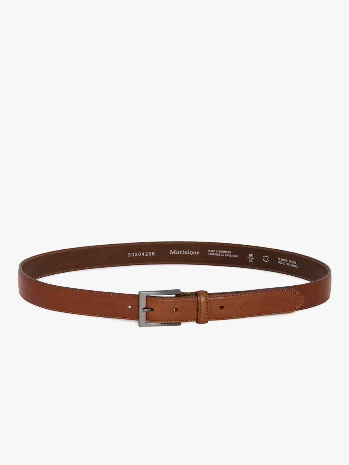 Matinique Frank Belt Brown