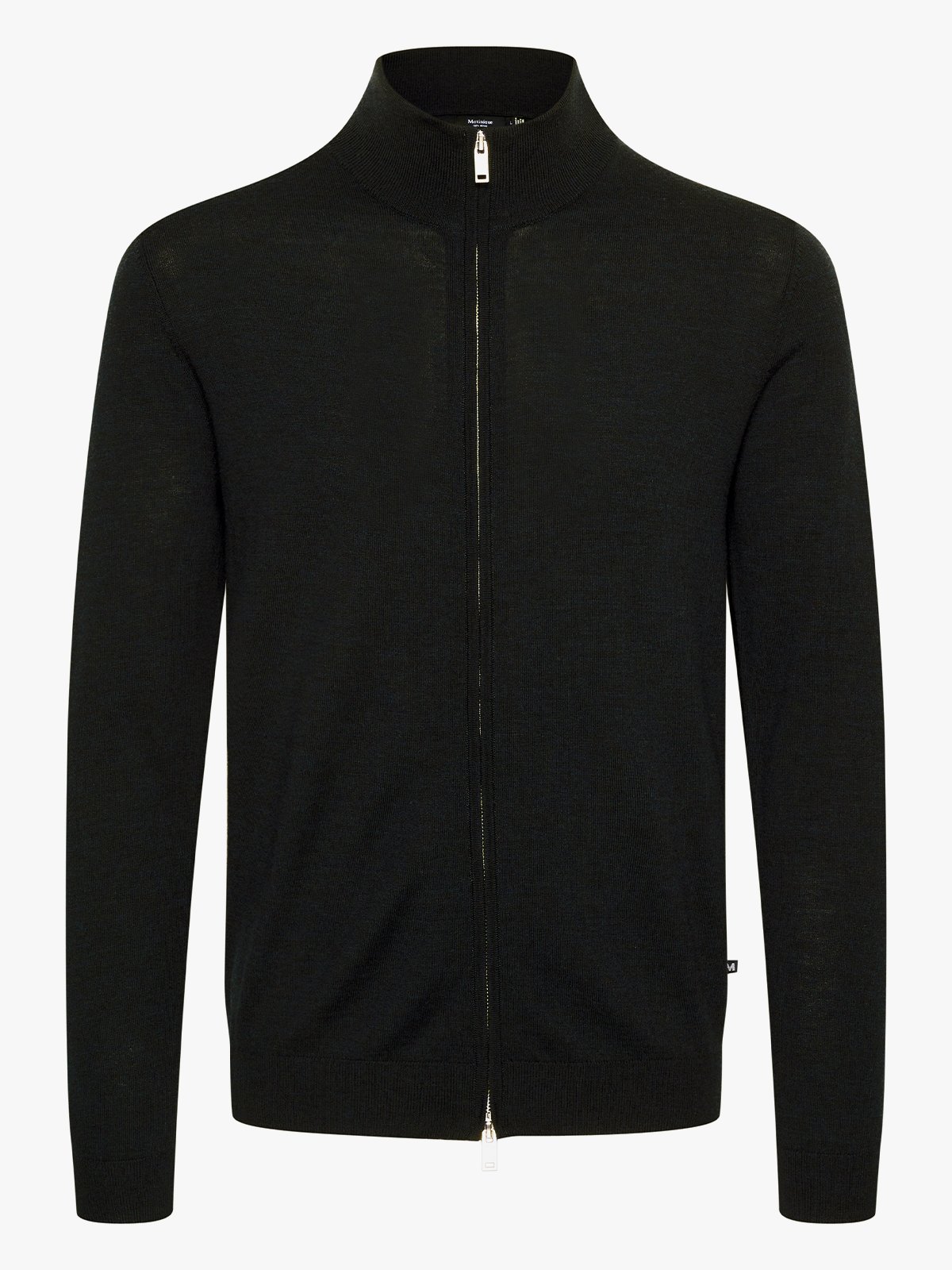 Matinique Mason Wool Cardigan Black