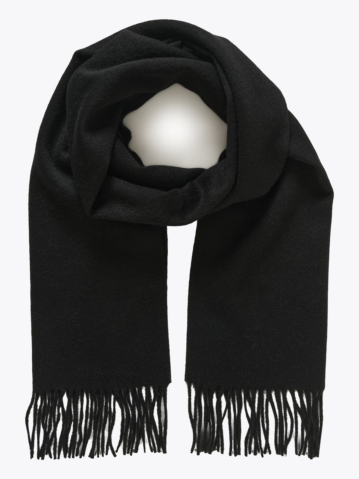 Matinique Wolan Wool Scarf Black