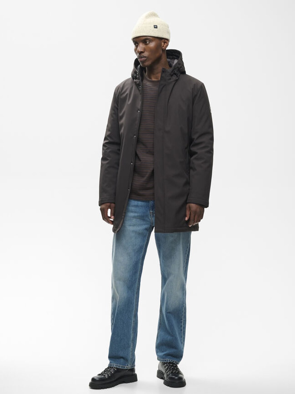 Matinique Deston Coat Espresso Brown