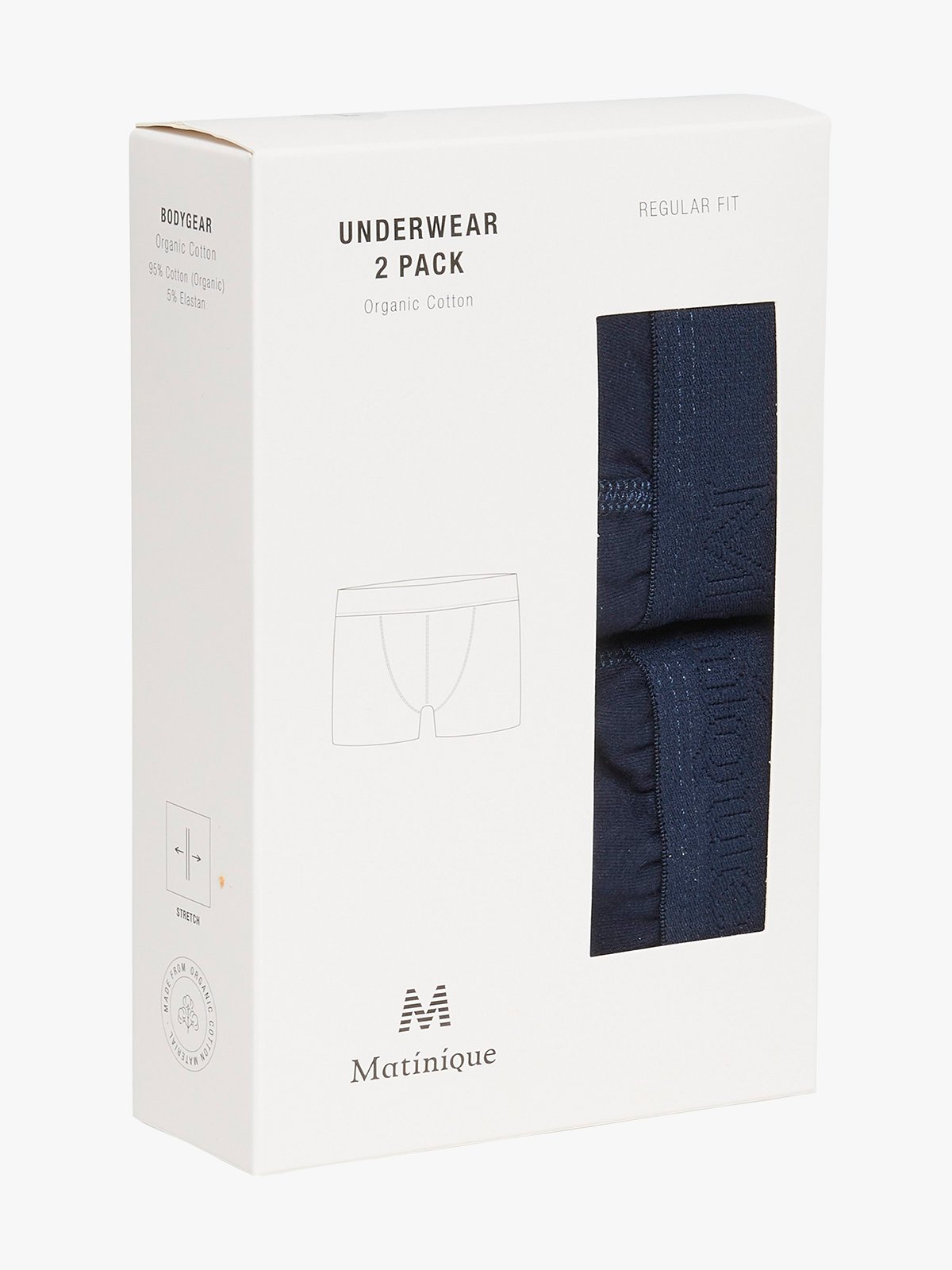 Matinique Grant 2-Pack Trunks Dark Navy