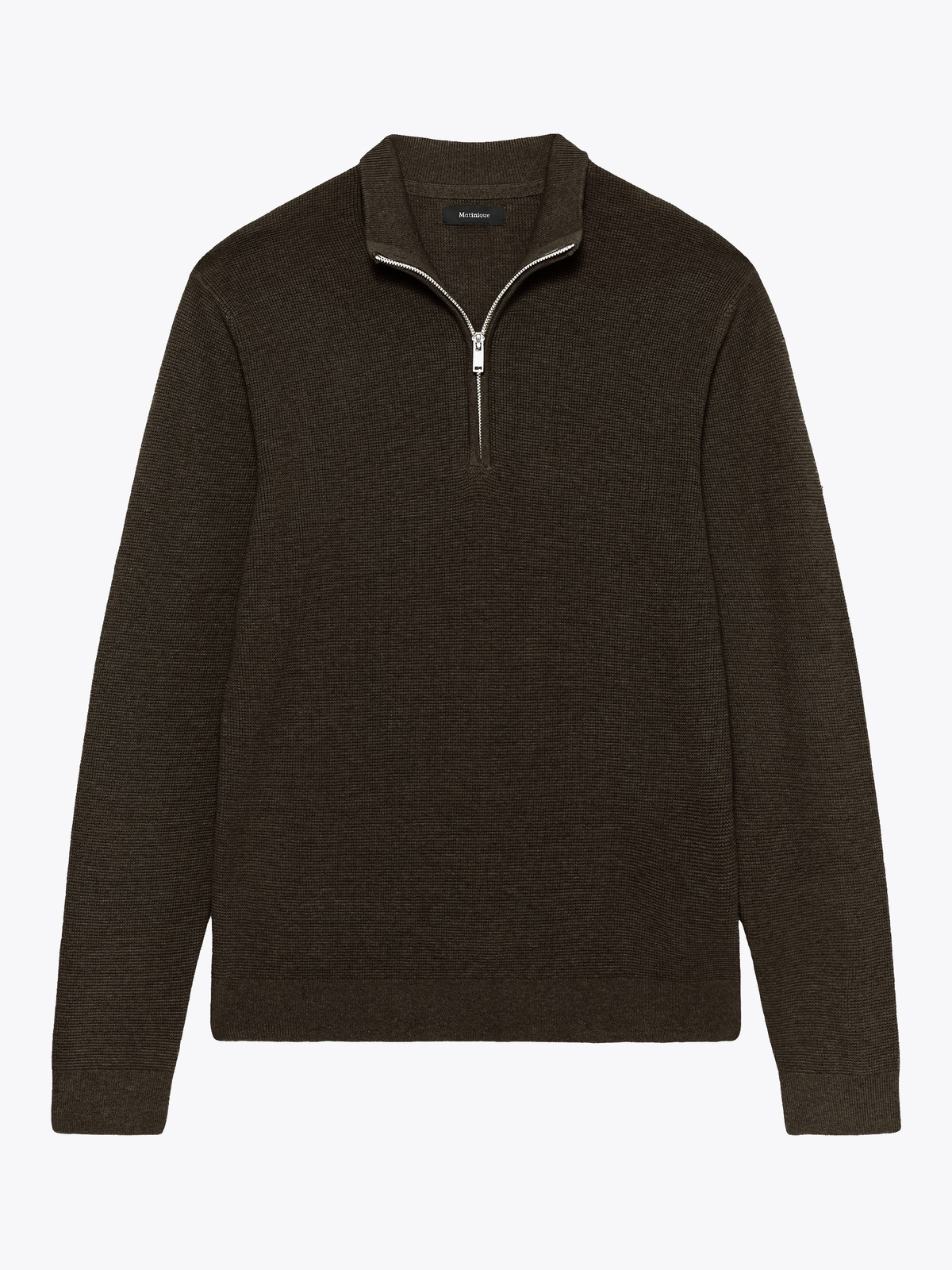 Matinique Lagoon Half Zip Turkish Coffee Melange
