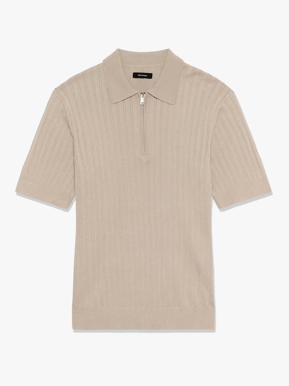Matinique Polo Knit Plaza Taupe