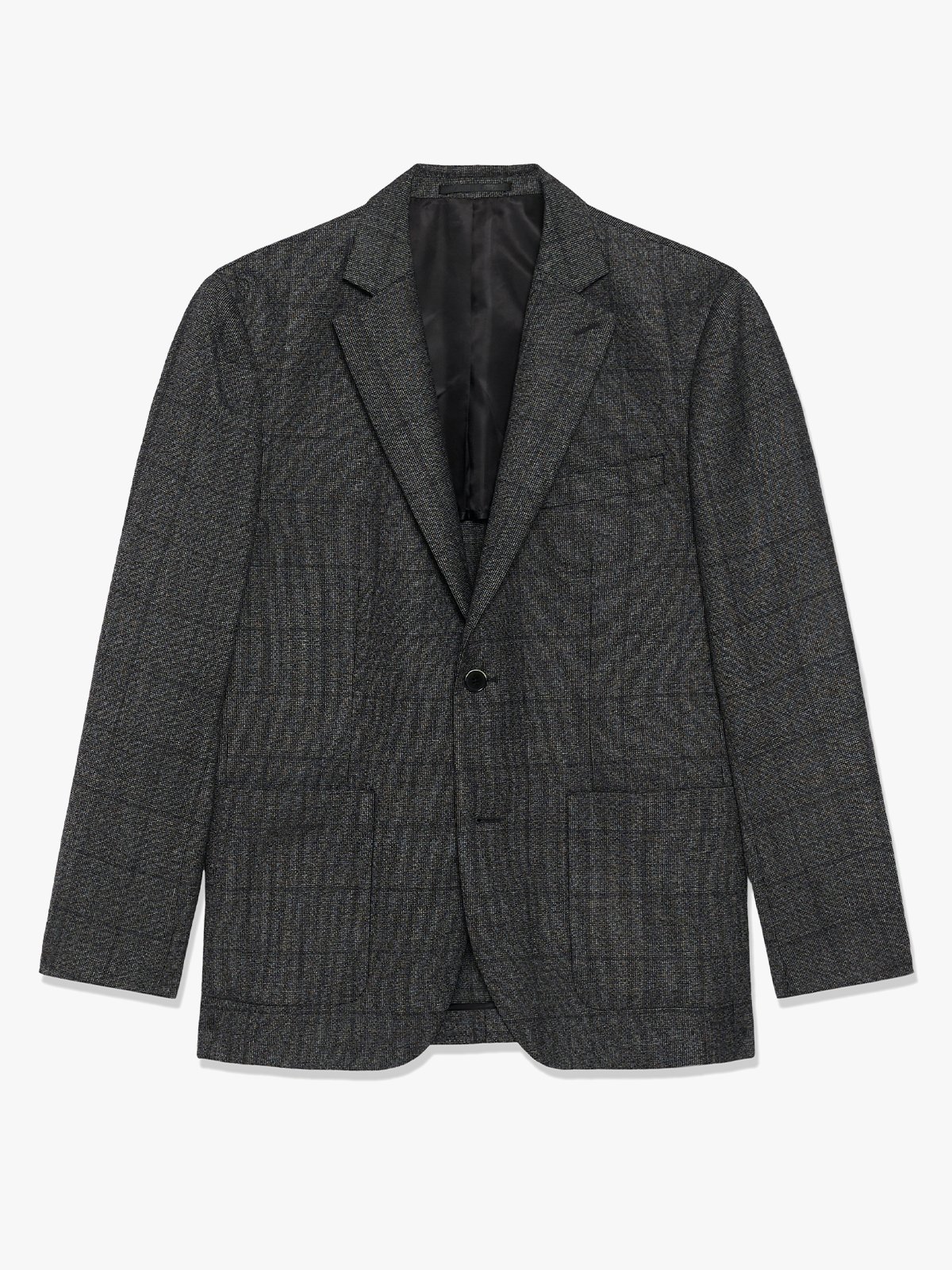 Matinique Charles Wool Blazer Dark Grey Melange