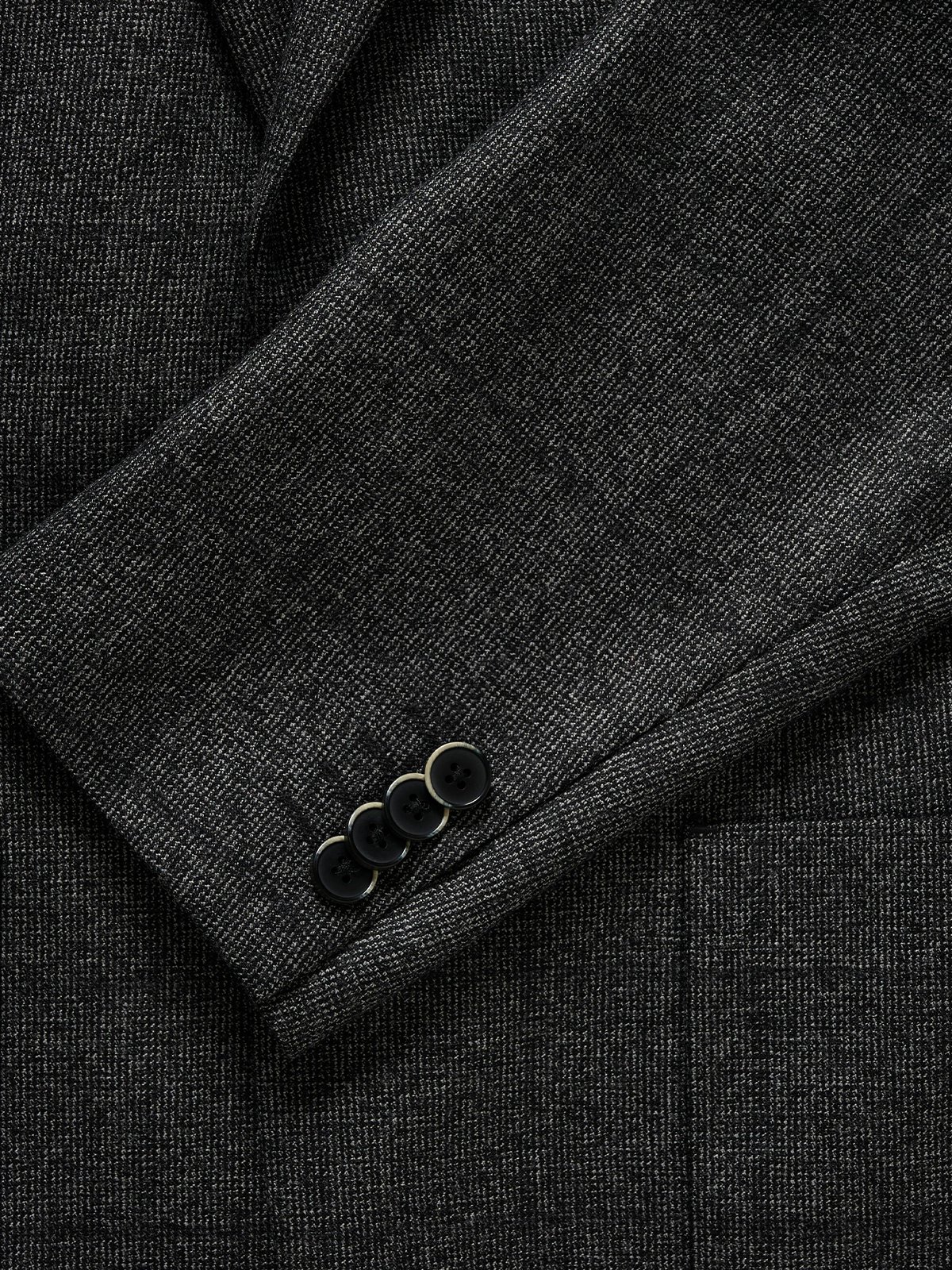 Matinique Charles Wool Blazer Dark Grey Melange