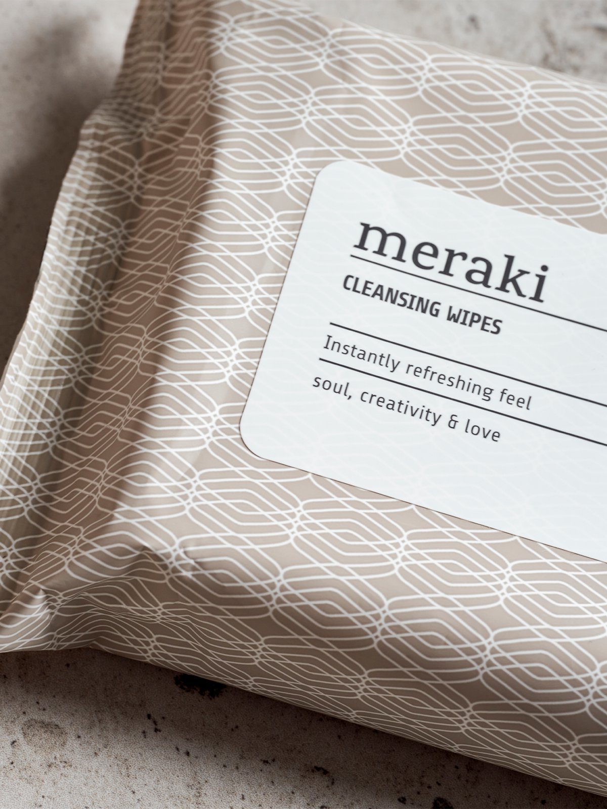 Meraki Cleansing Wipes Aloe vera Brun