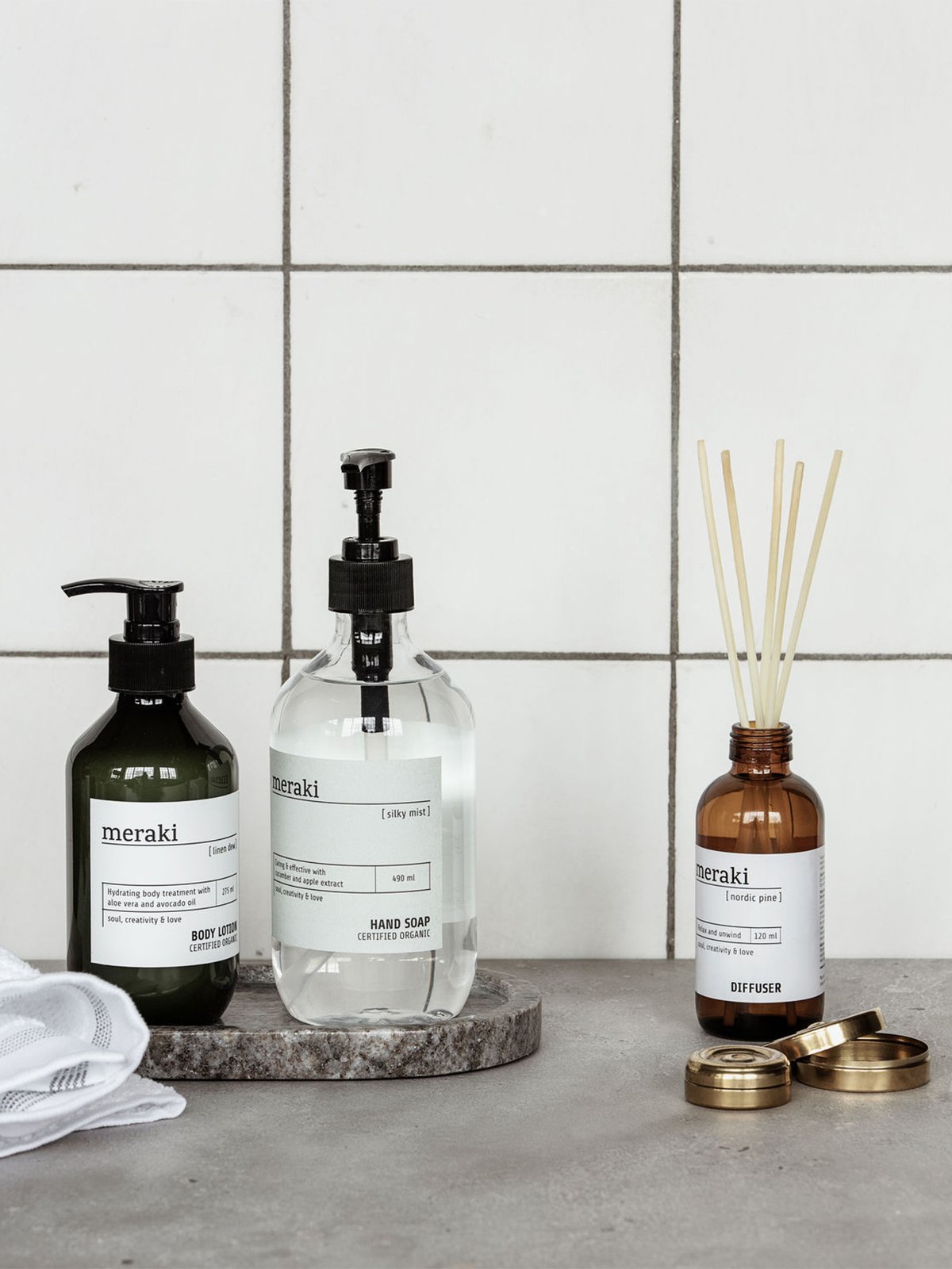 Meraki Fuktighetskrem Linen Dew 275 ml Grønn