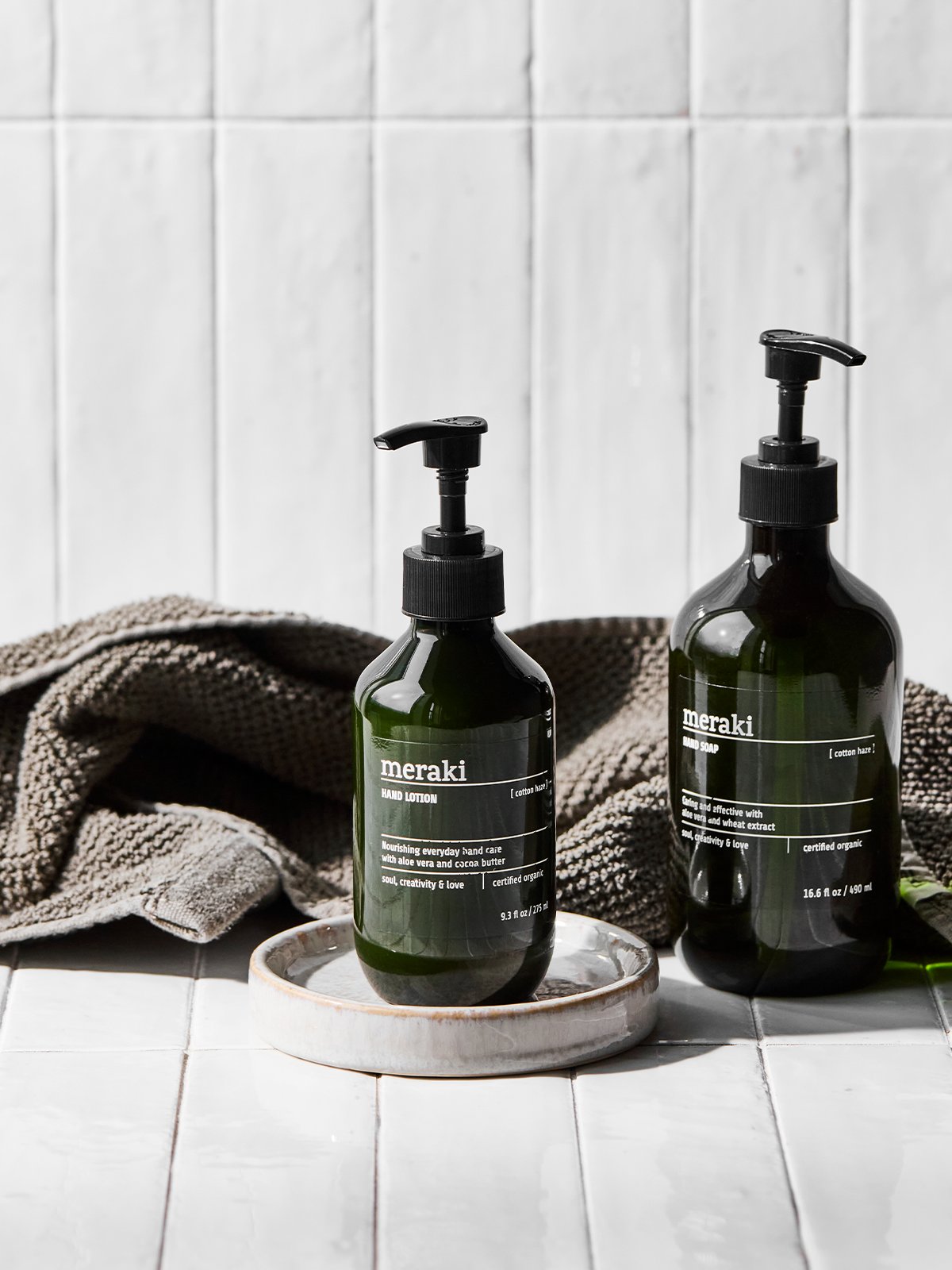 Meraki Hand Lotion Cotton Haze 275 ml Grønn