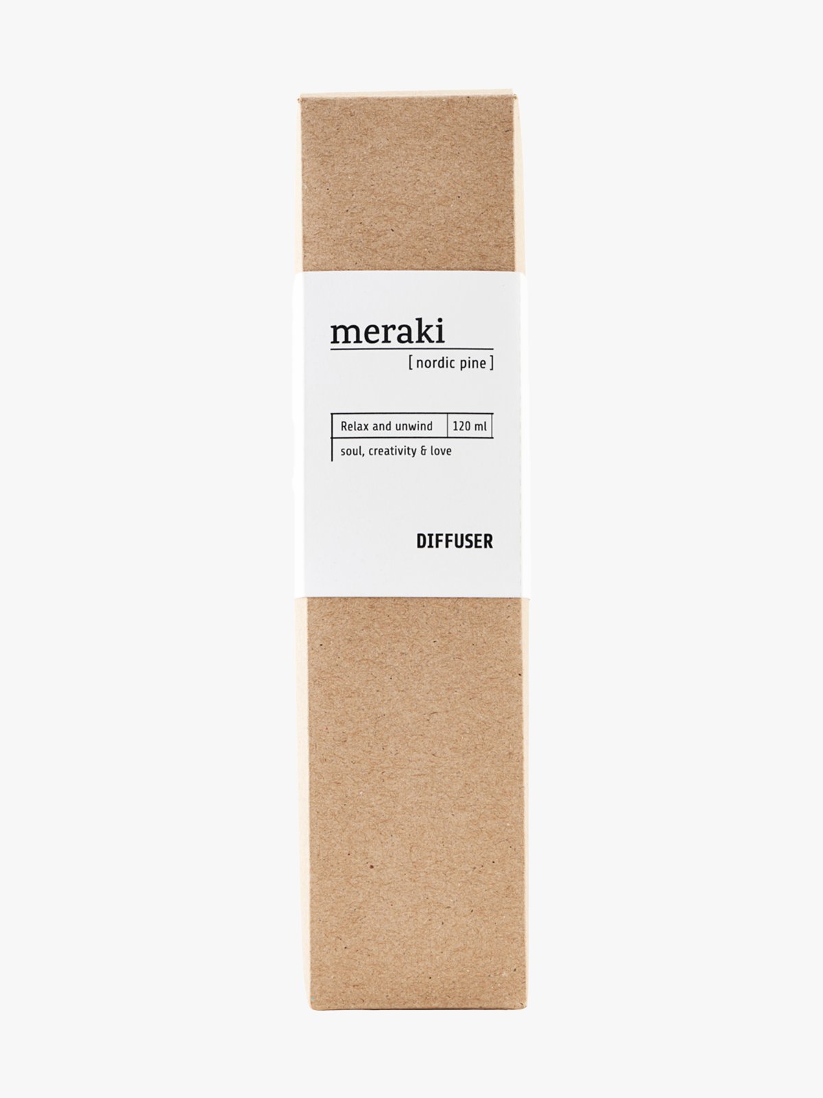 Meraki Duftfrisker med 7 pinner Nordic Pine 120 ml Brun