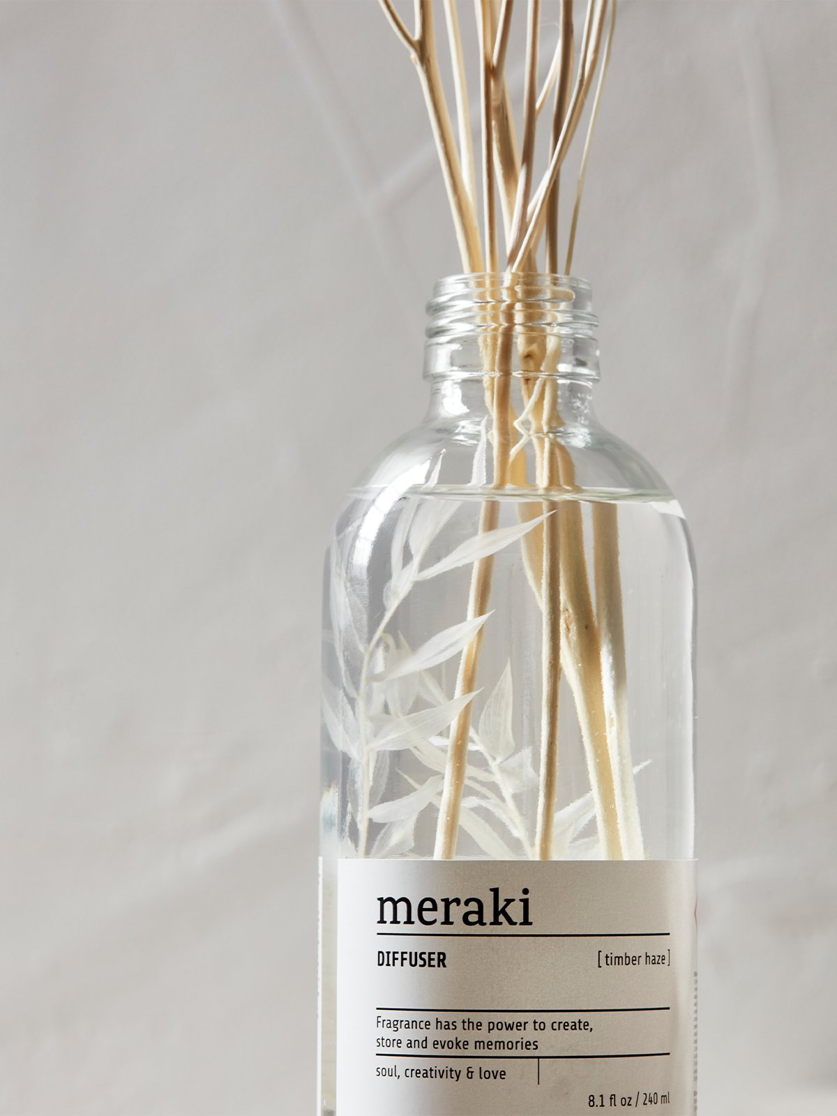 Meraki Duftfrisker Timber Haze 240 ml Hvit