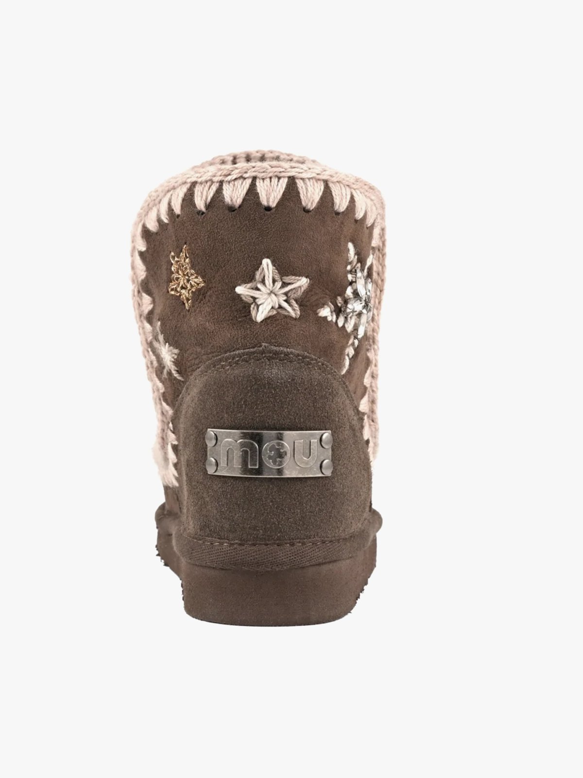 Mou Eskimo 18 Wool Stars & Rhinestones Mocha