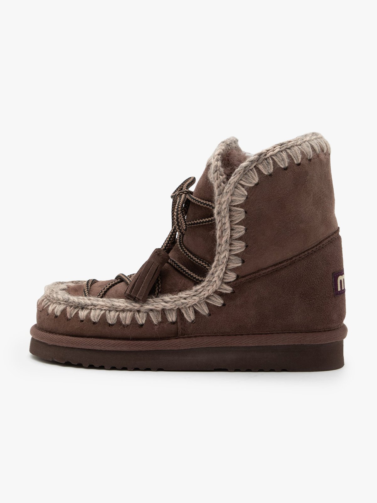Mou Eskimo 18 Scoubidou Lace Brown Pepper