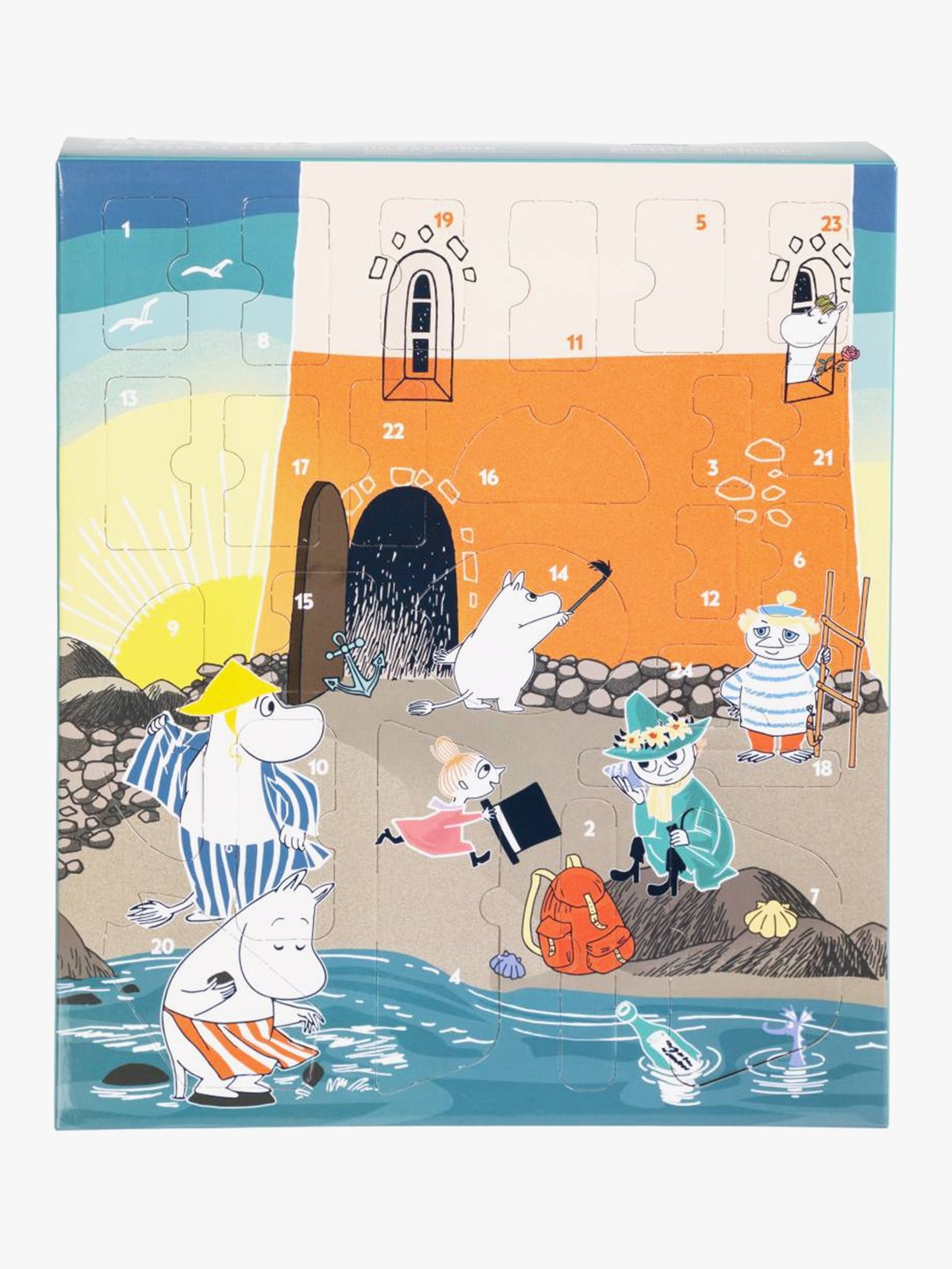 Mummitrollet Adventskalender Flerfarget