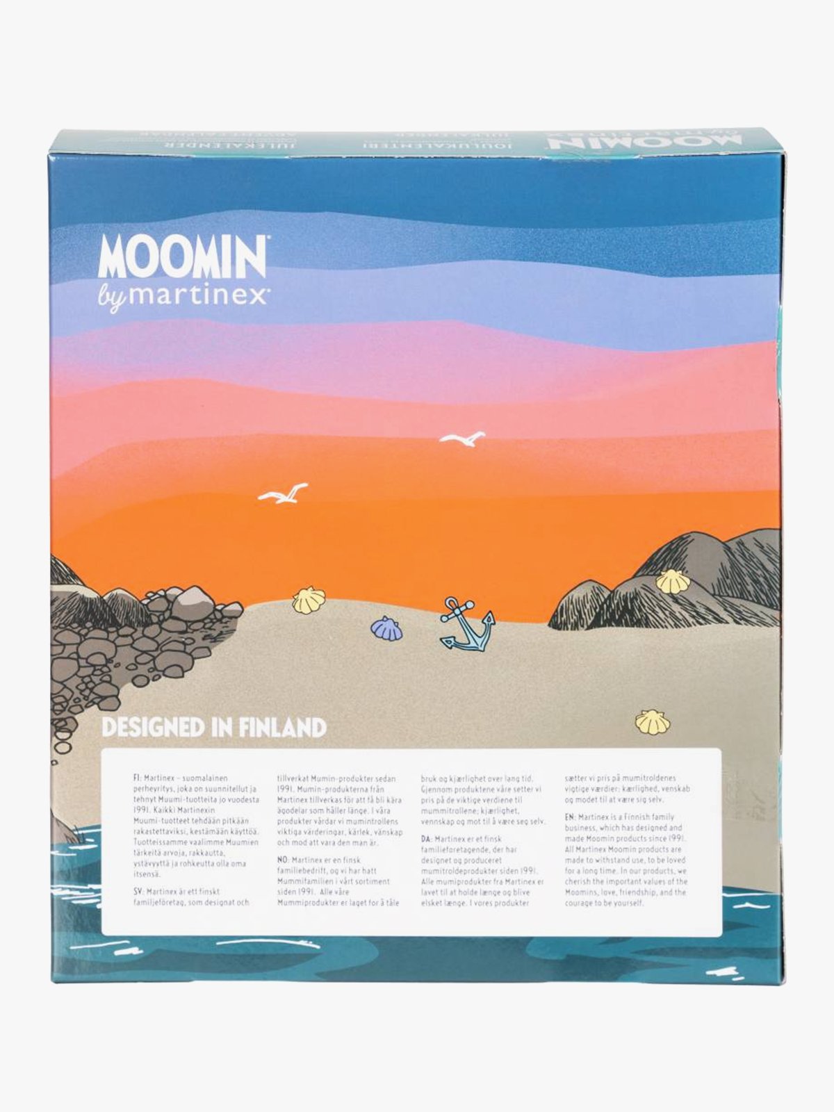 Mummitrollet Adventskalender Flerfarget