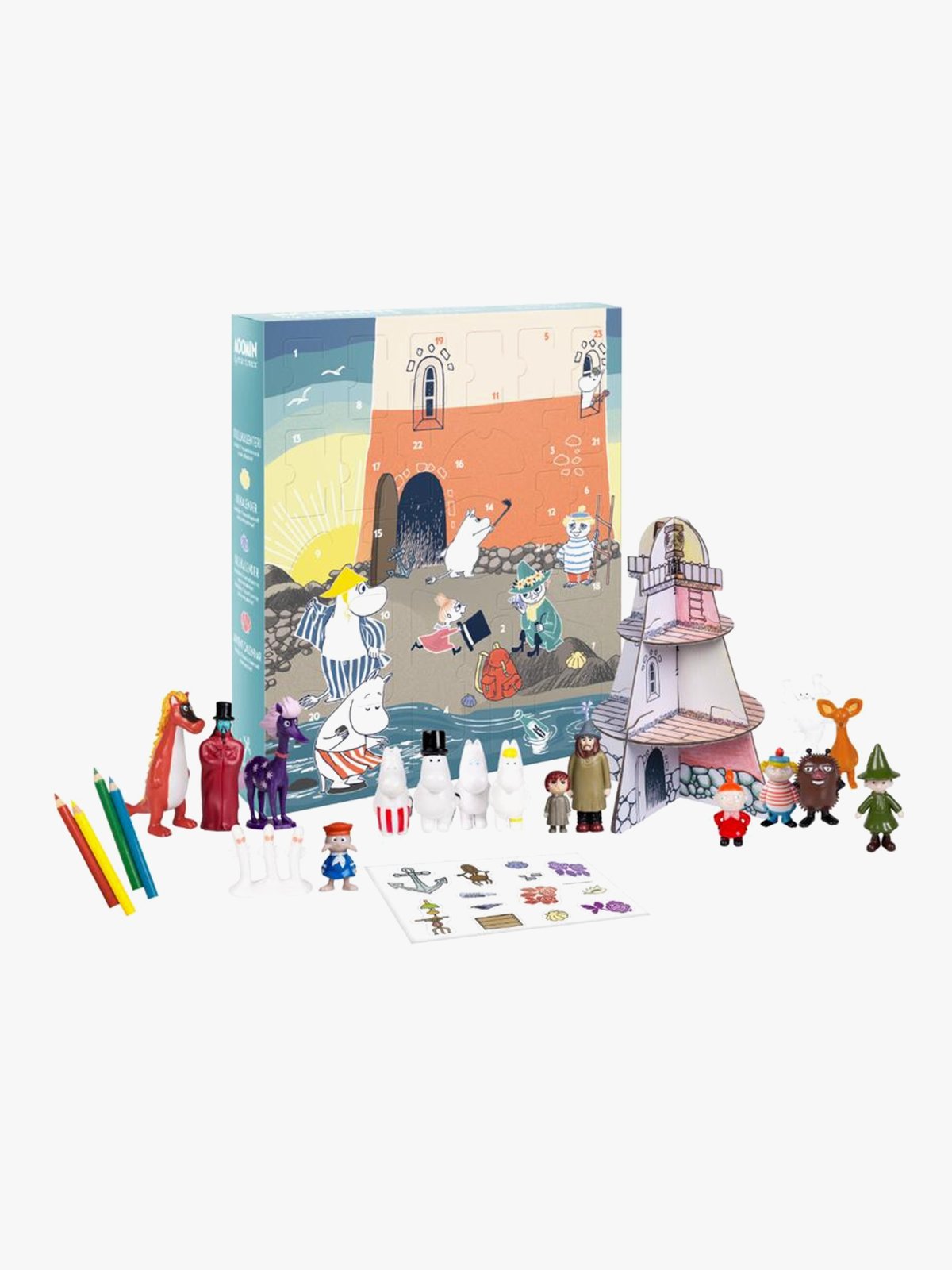 Mummitrollet Adventskalender Flerfarget