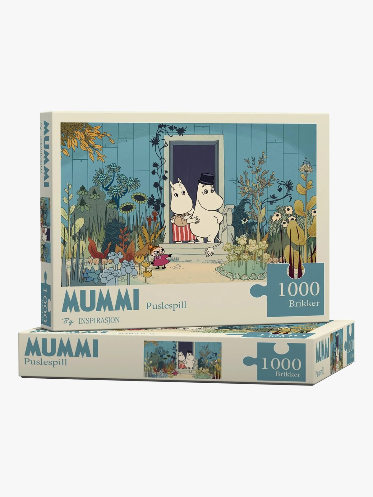 Mummitrollet Puslespill 1000 I døren Flerfarget