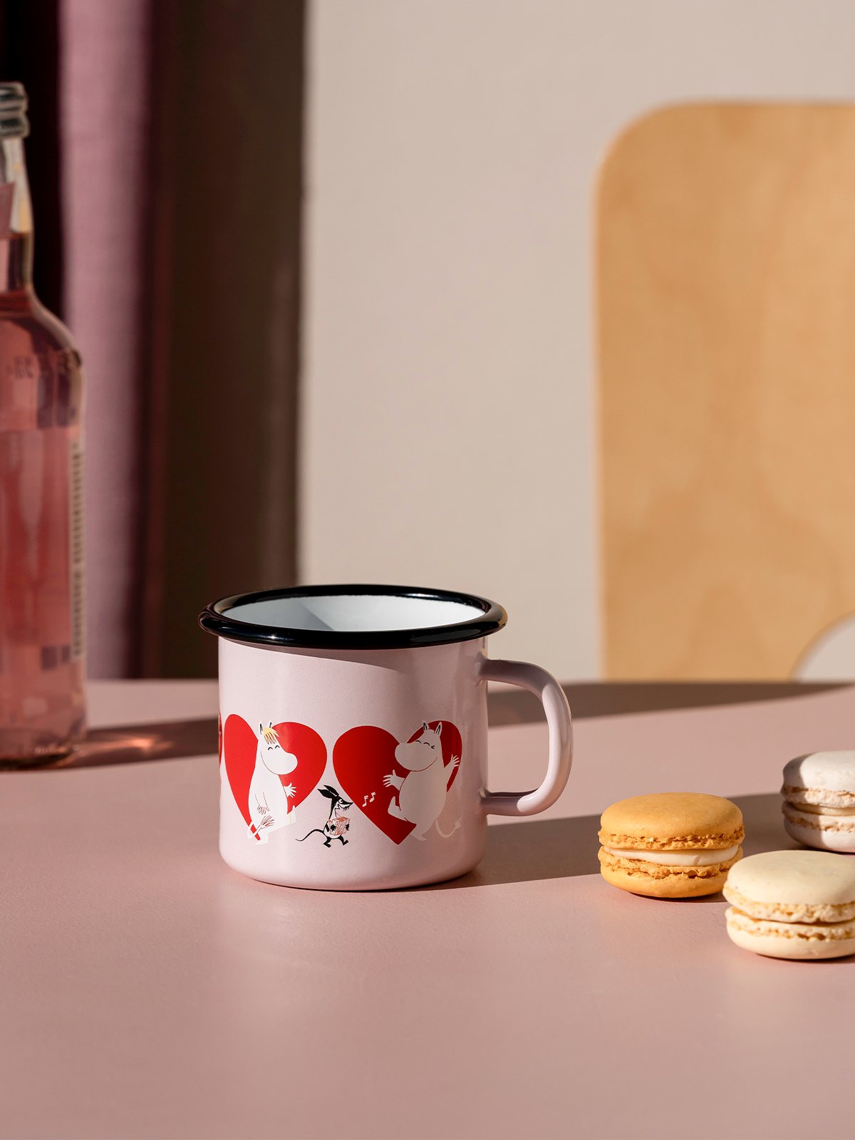 Mummitrollet Mummikopp Emalje 2,5 dl Flerfarget