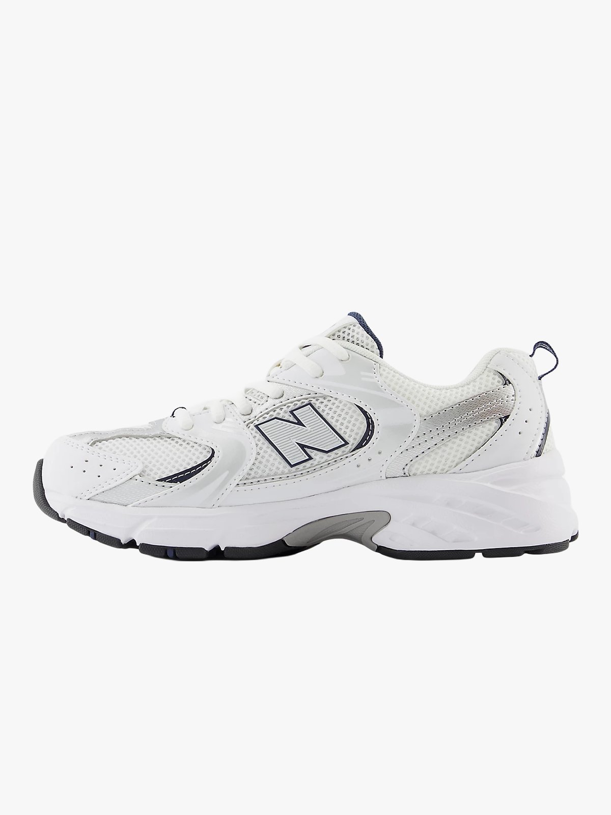 New Balance 530 Lace White / Natural Indigo / Silver Metallic