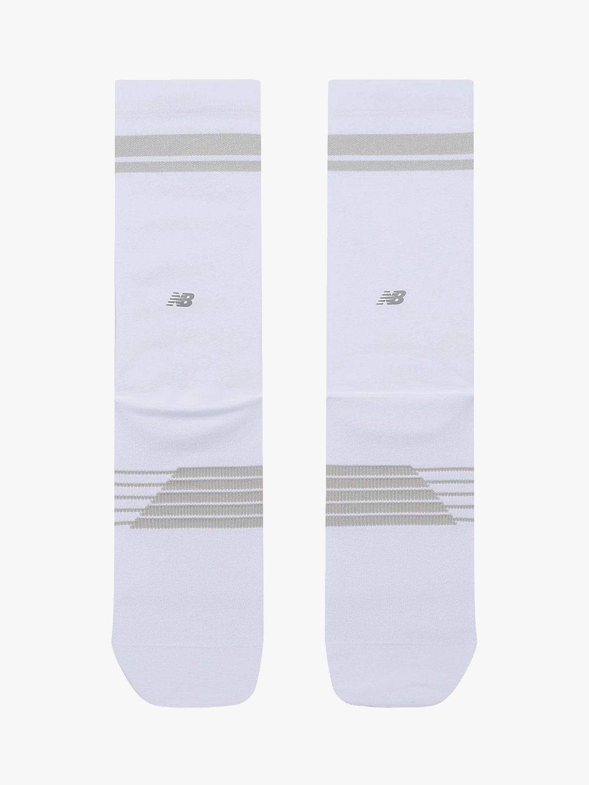 New Balance Pro Run Crew Socks 1 Pair White