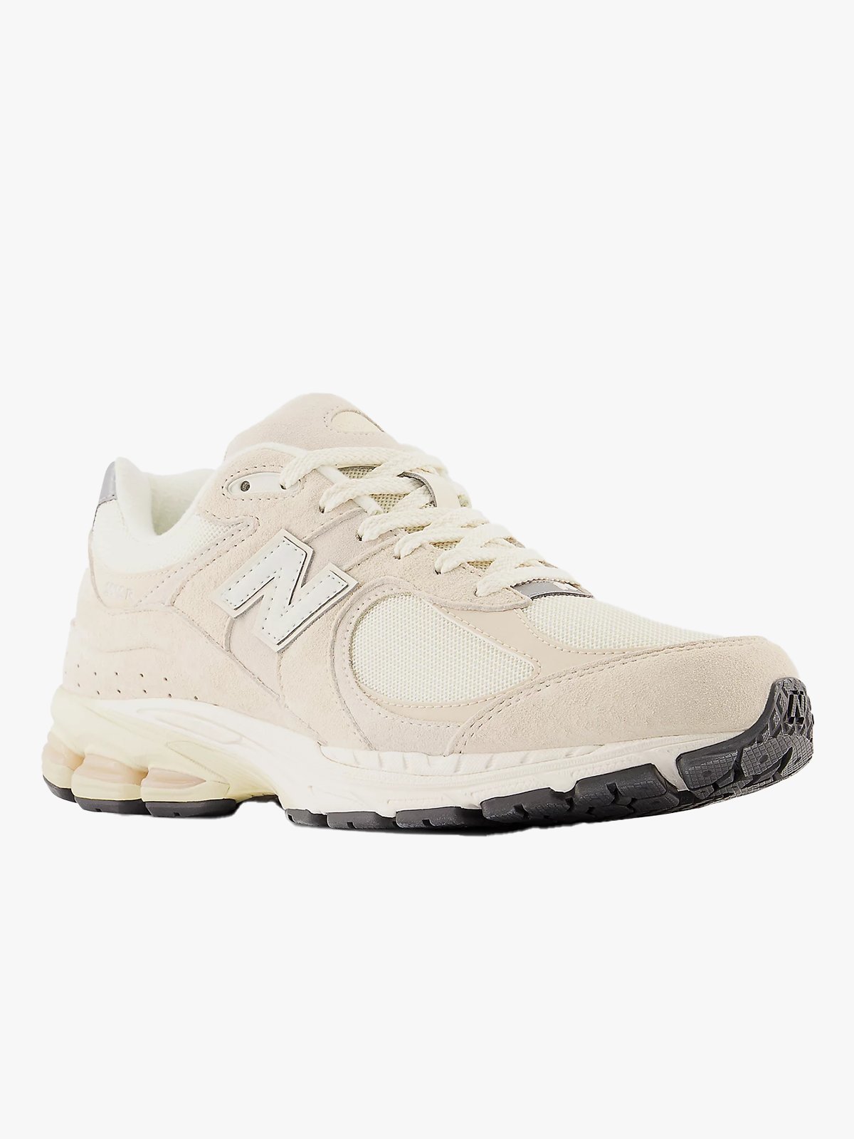 New Balance M2002 Calm Taupe med Angora og Silver Metalic