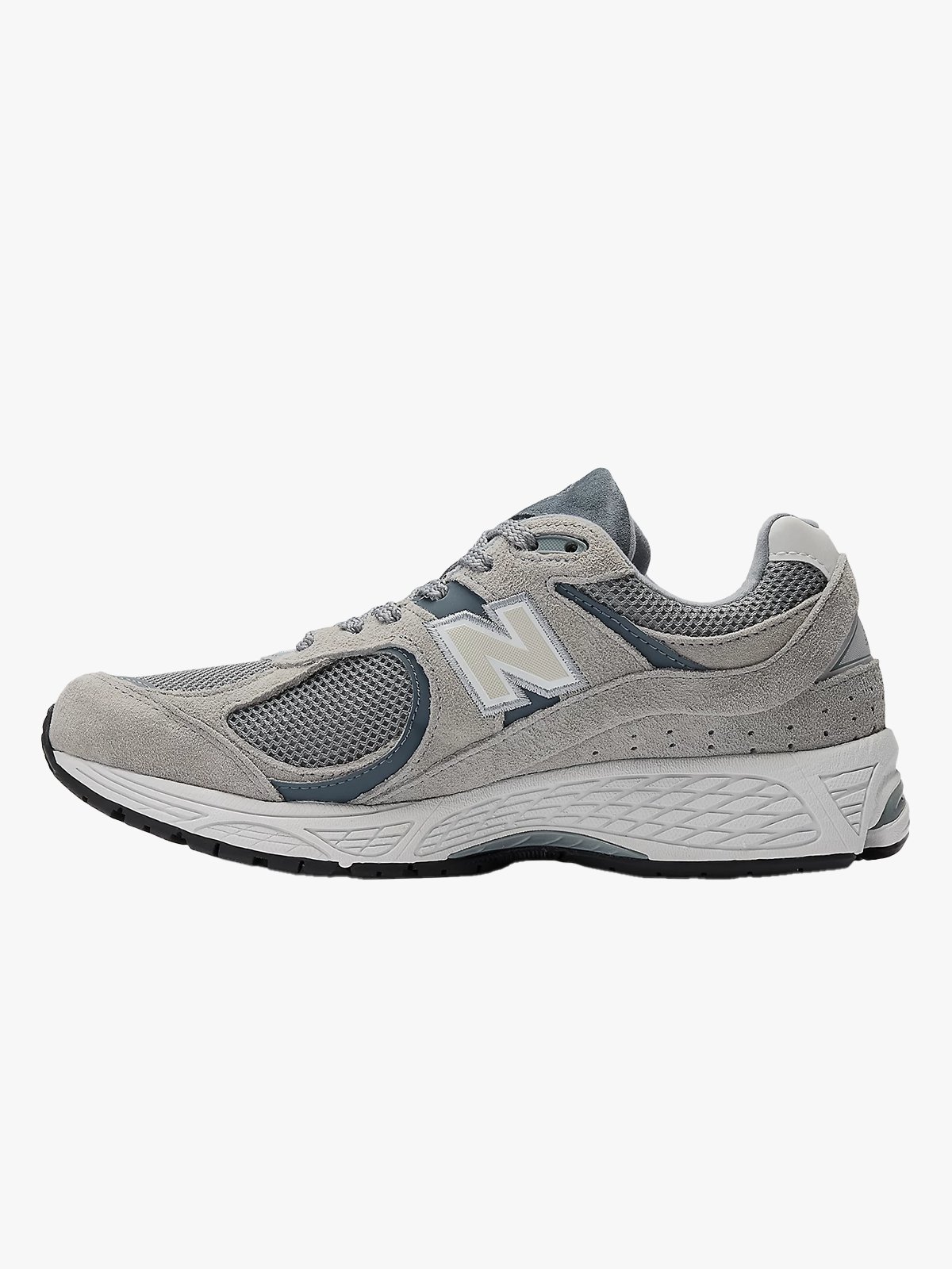 New Balance M2002 Steel med Lead og Orca