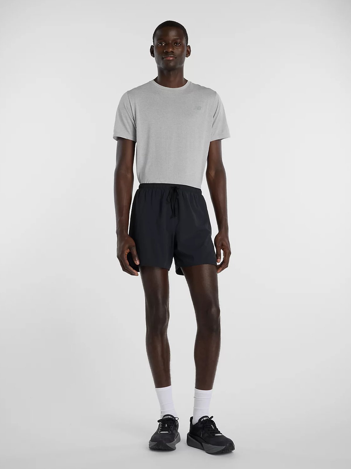 New Balance RC Essential Short 5" Black / Slate Grey