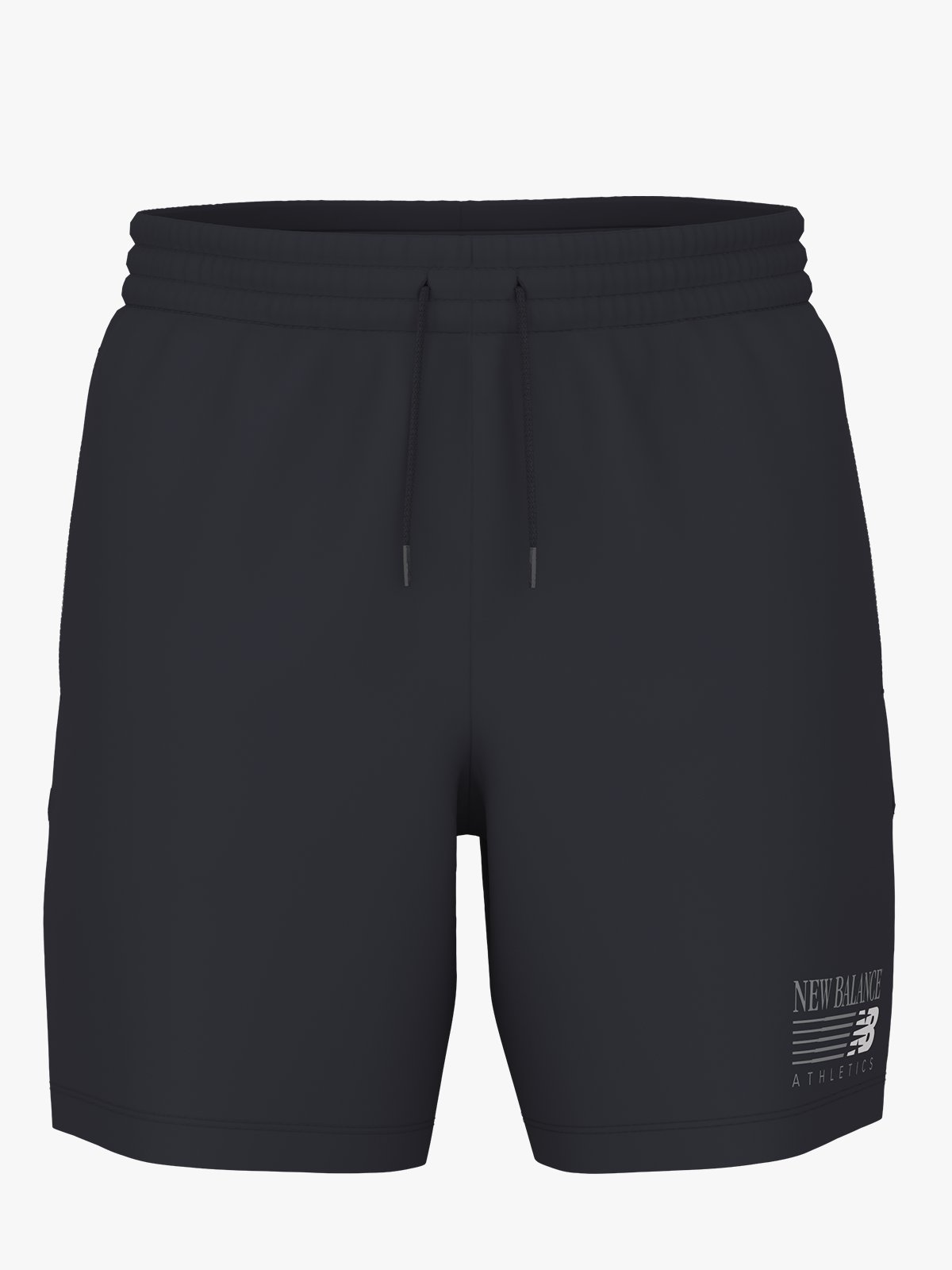 New Balance Reimagined Graphic Fleece Shorts Dark Navy
