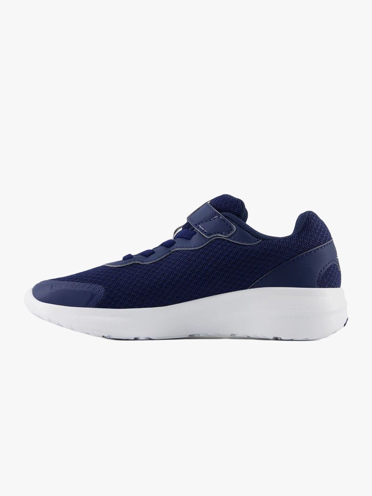 New Balance FreshFoam 578 Kids Bungee Lace with Top Strap Navy / White