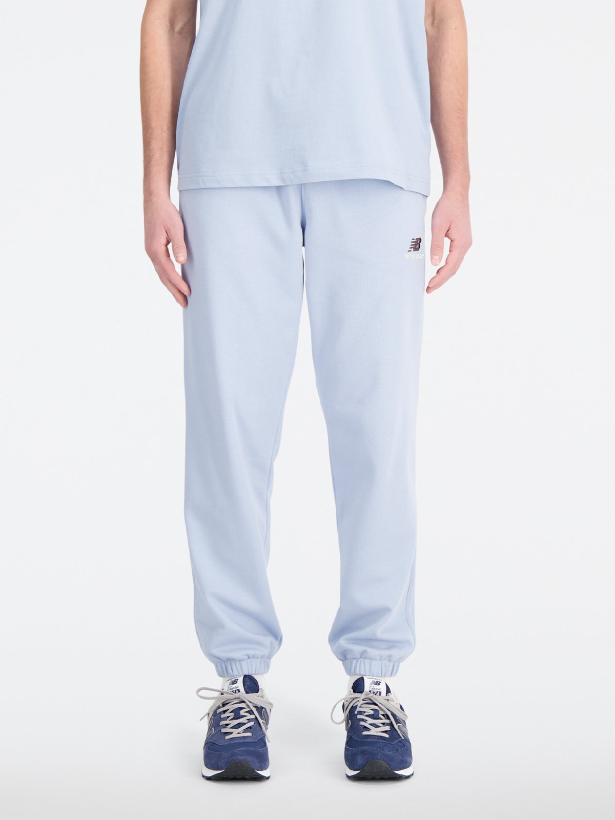 New Balance Uni-ssentials French Terry Sweatpant Blå