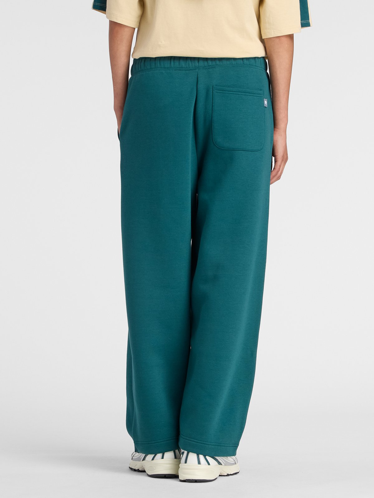 New Balance Linear Heritage Fleece Barrel Pant Medusa Green