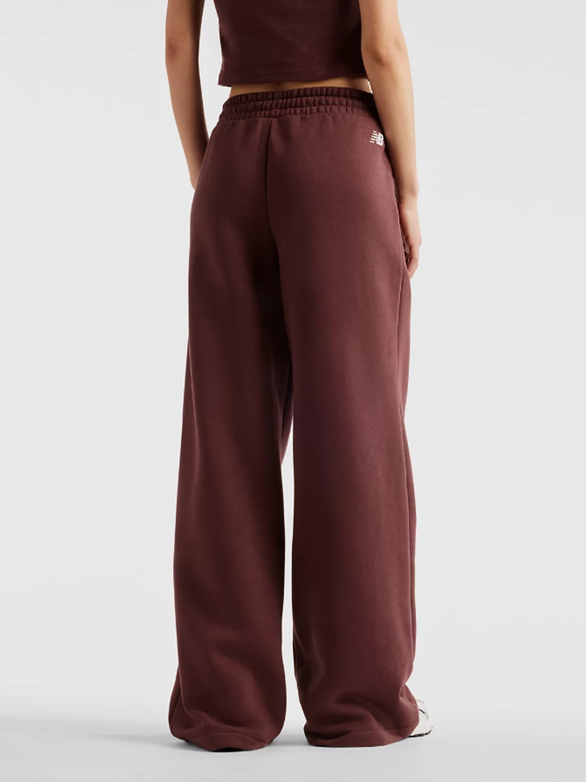 New Balance Trackside Fleece Pant Cherry Leather