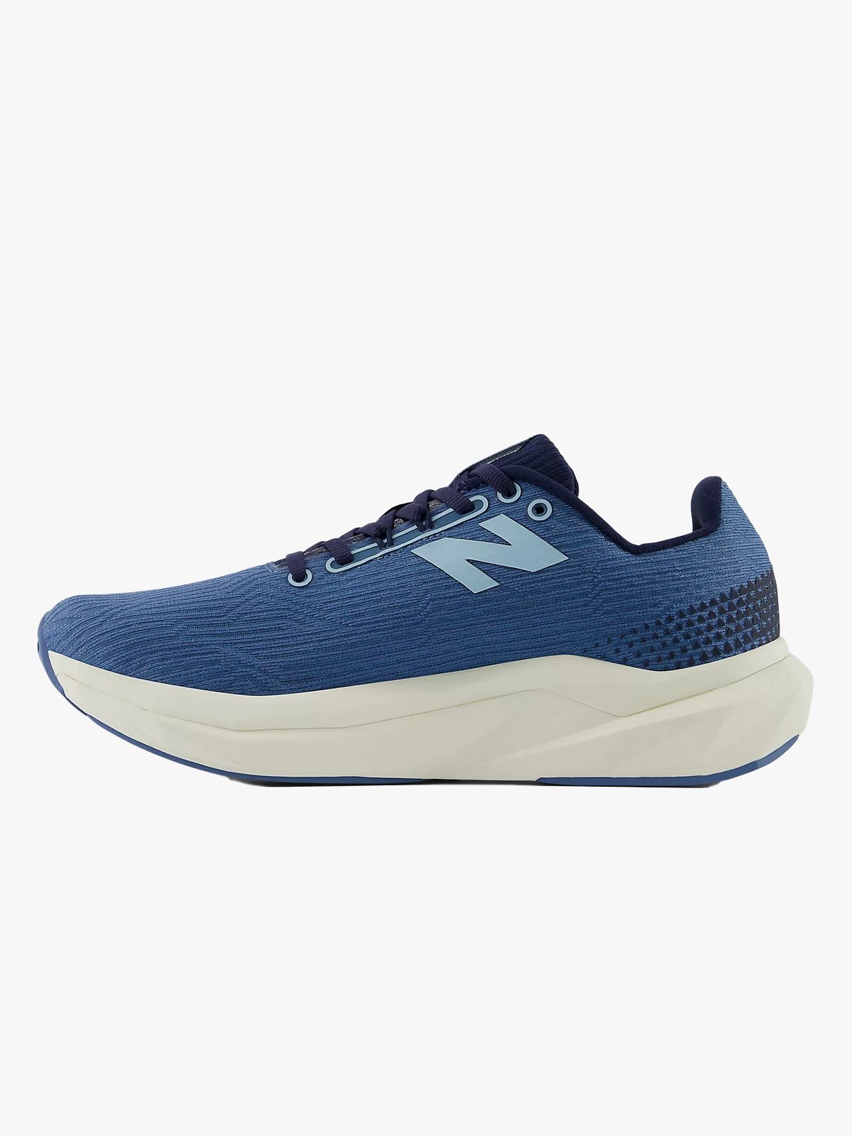 New Balance Fuel Cell Propel Heron blue with navy and angora
