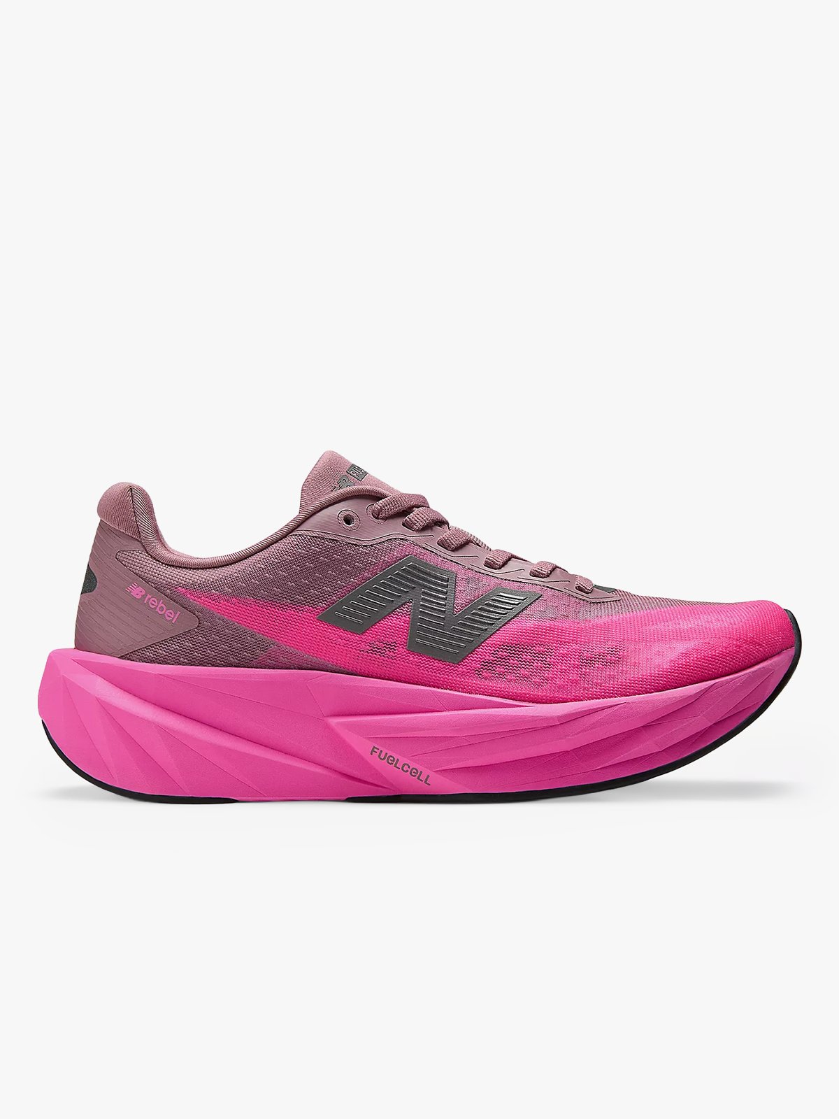 New Balance FuelCell Rebel v5 Pink Heat Med Rosewood