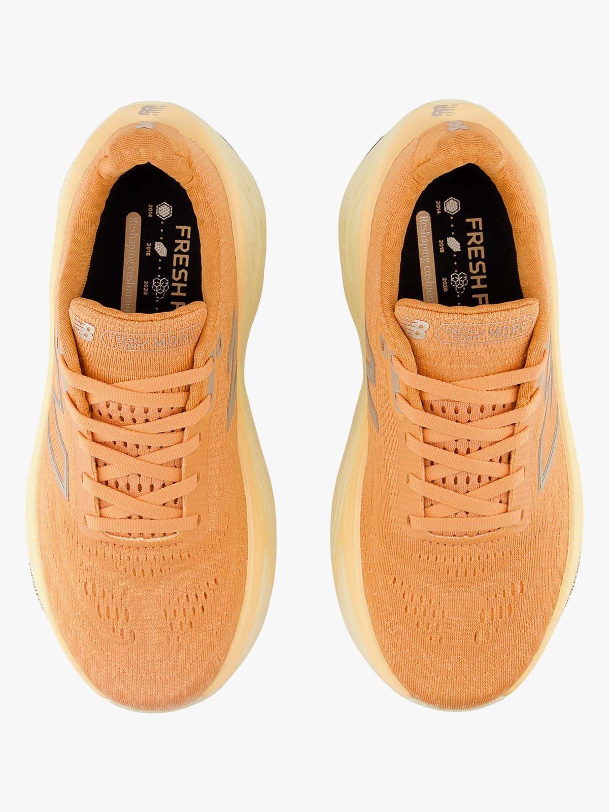 New Balance Fresh Foam More Pink granite with copper and calcium