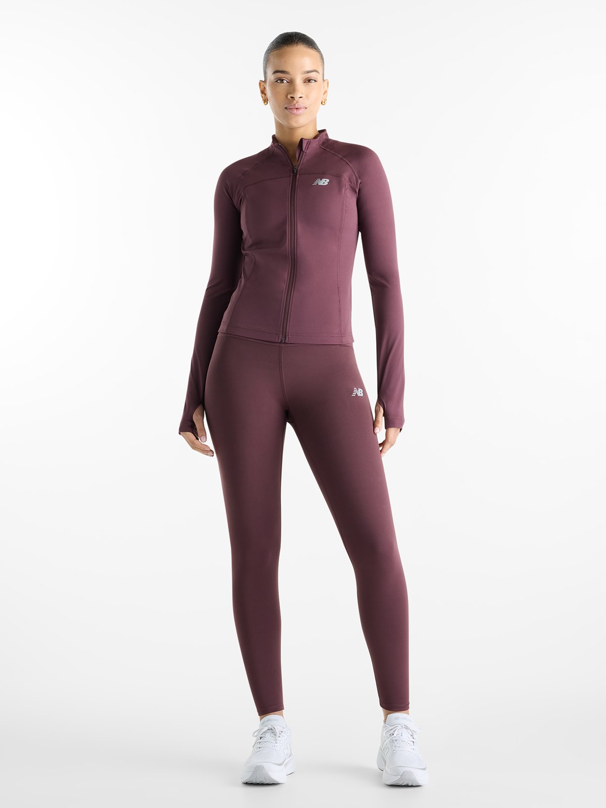 New Balance Harmony High Rise Legging 25" Cherry Leather
