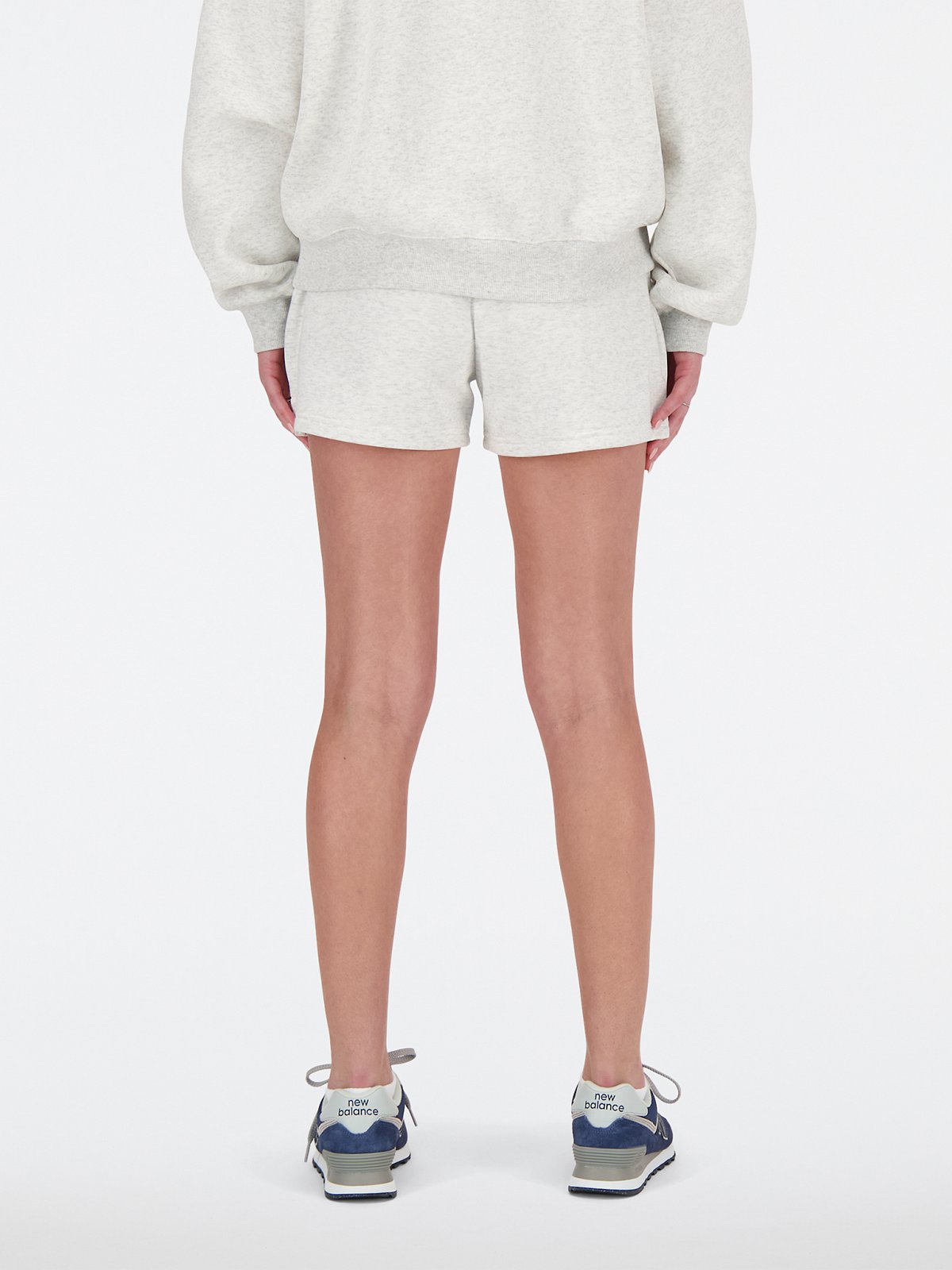 New Balance Sport Essentials French Terry Short Ash Heather