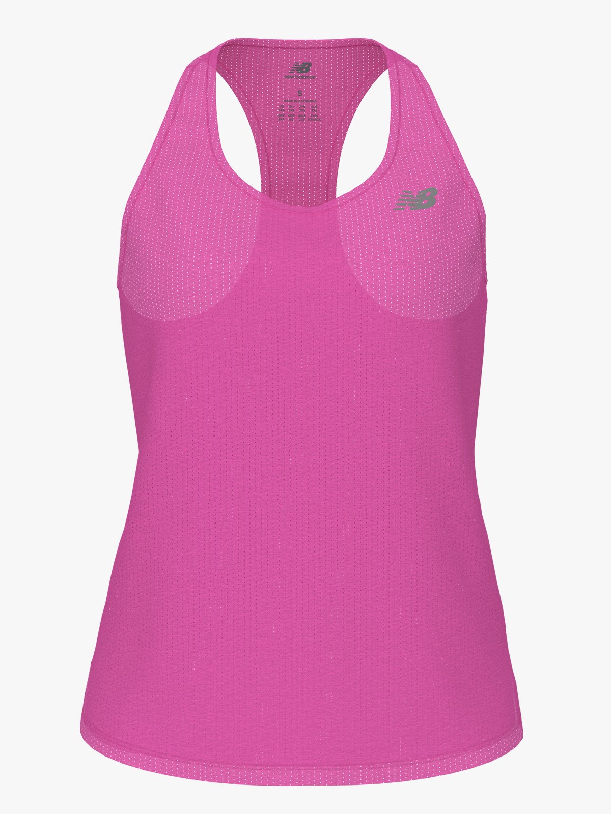 New Balance Athletics Tank Pink heat heather