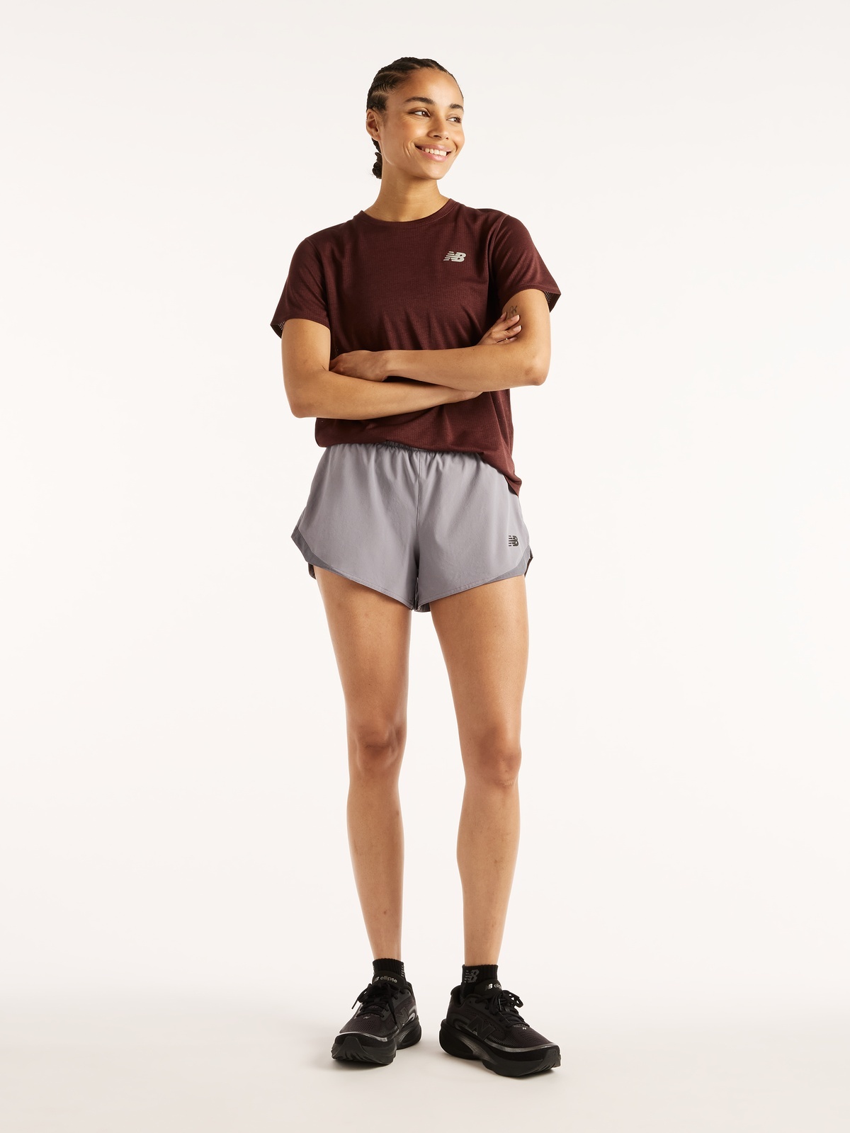 New Balance Athletics T-shirt Rød