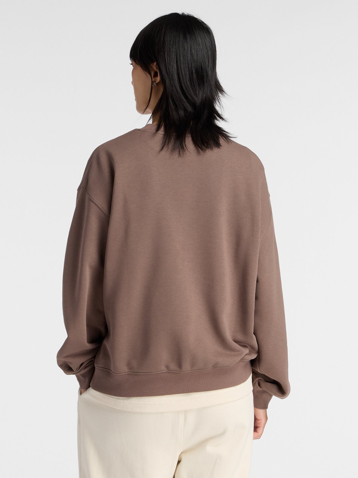 New Balance Sport Essentials French Terry Crew Cortado