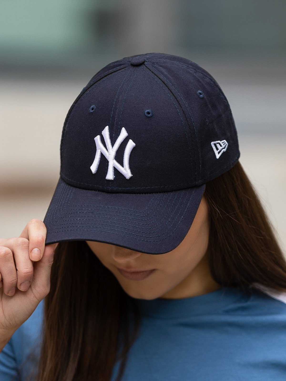 New Era 9FORTY League Essential Blå