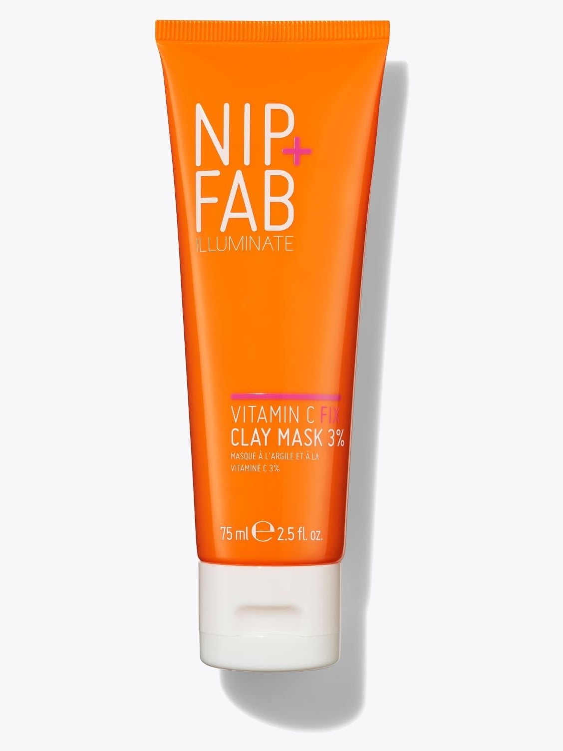 NIP+FAB Vitamin C Fix Clay Mask 3% 75ml Flerfarget