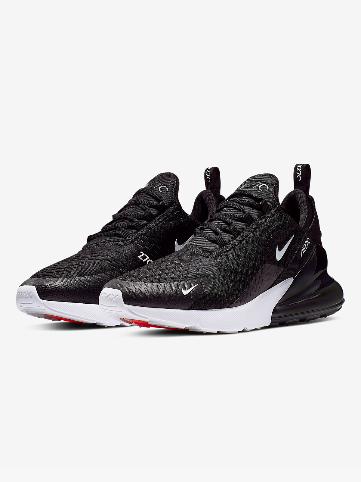 Nike Air Max 270 Svart/Hvit/Solar Red/Anthracite