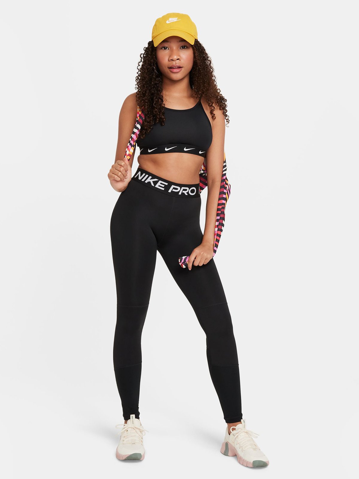 Nike Pro Dri-FIT Tights Sort